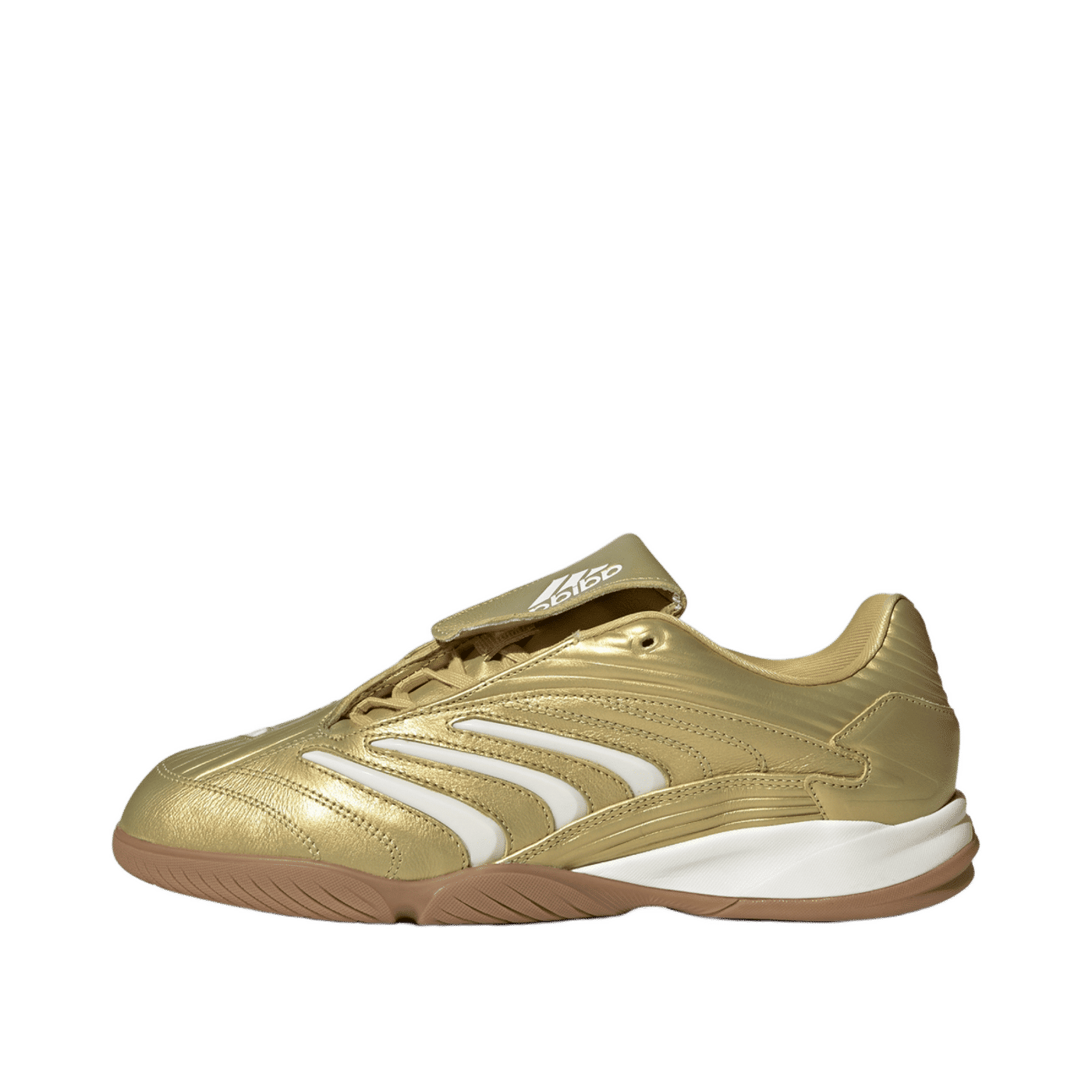 Adidas Predator Sala "Gold Metallic / Crystal White / Gum 4" | IH7019