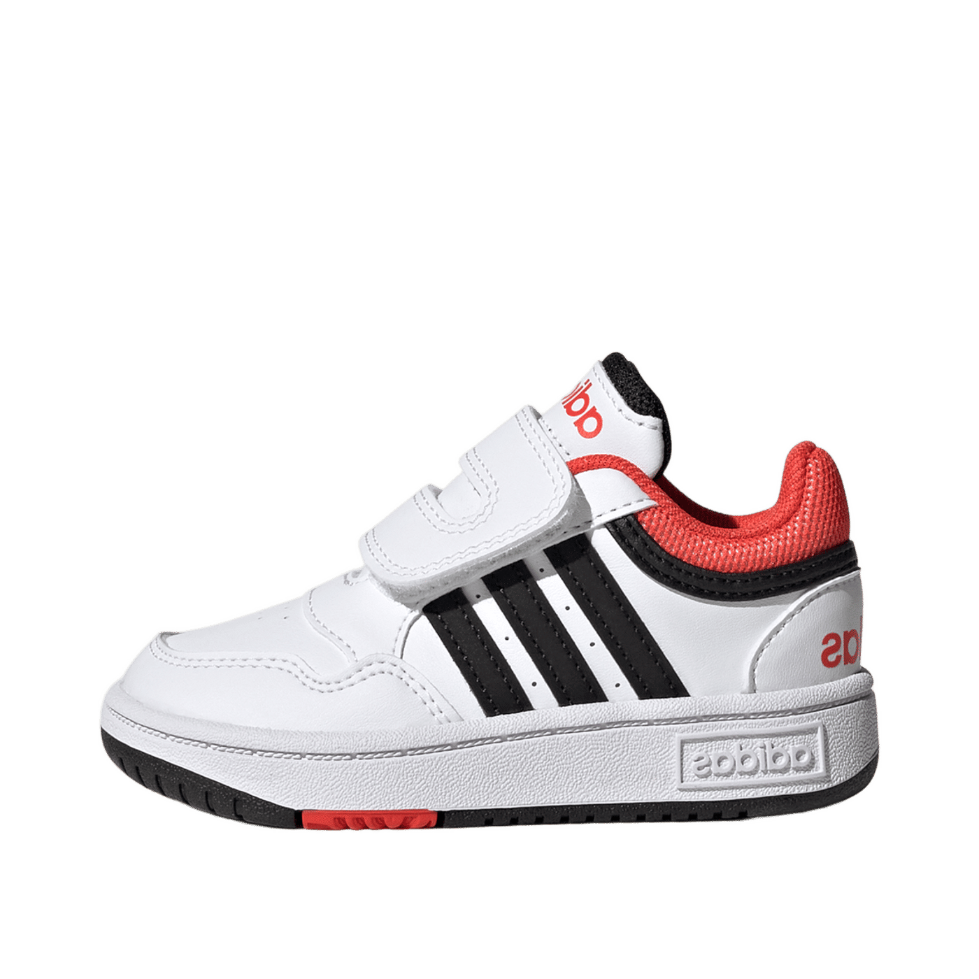 Adidas Hoops "Cloud White/Core Black/Bright Red" | H03860