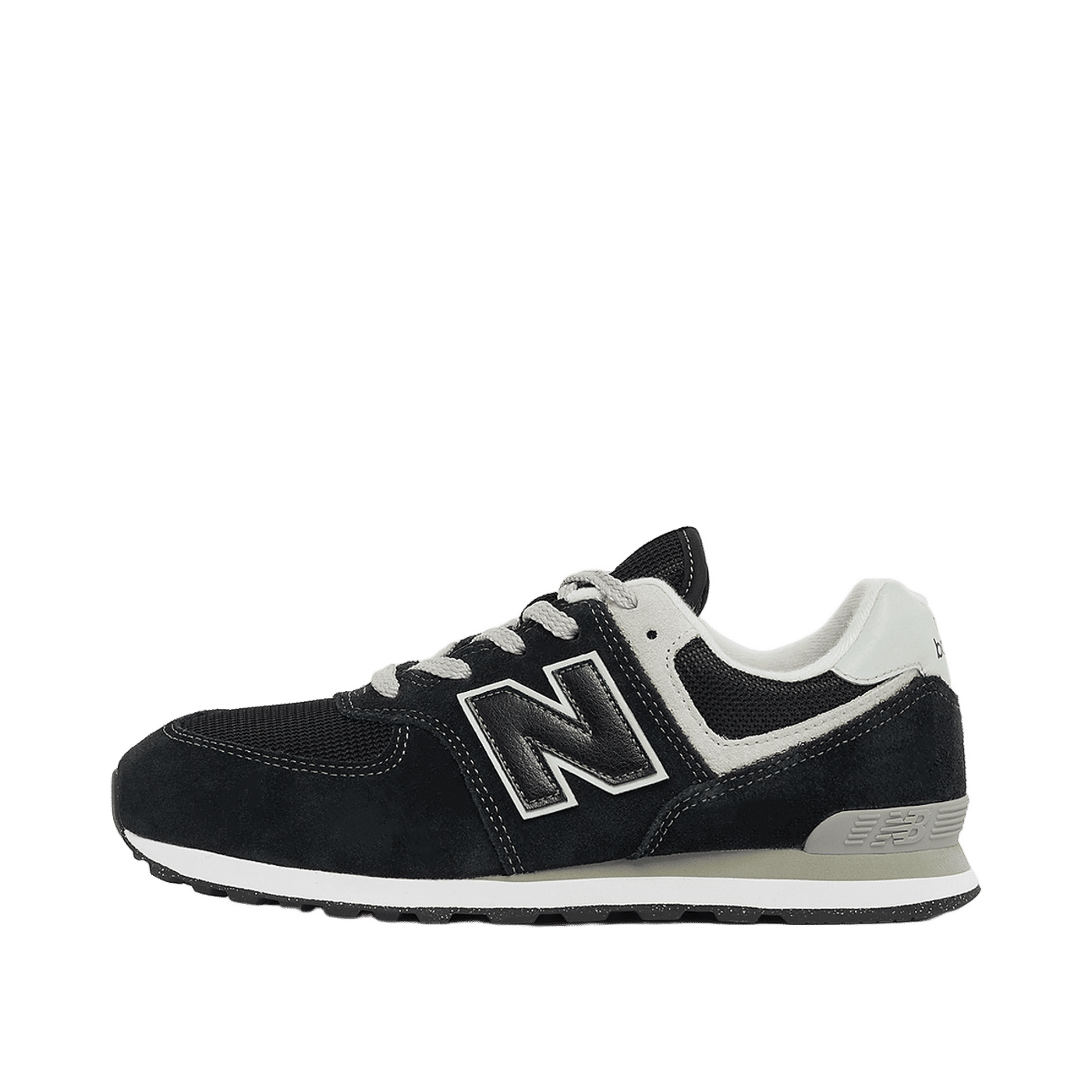 New Balance 574 (GS) "Black/White" | GC574EVB
