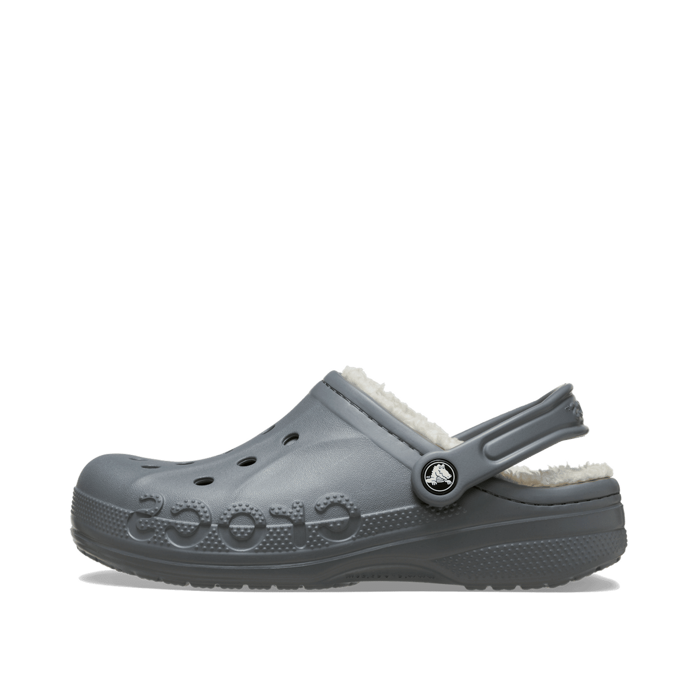 Crocs Baya Lined Clog "Charcoal" | 205969025