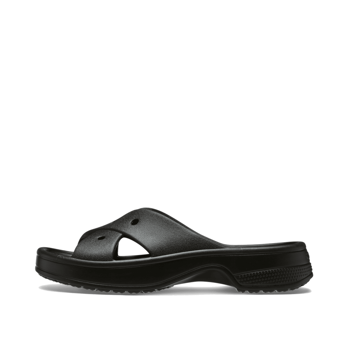 Crocs Classic Cross Strap Slide "Black" | 210840001
