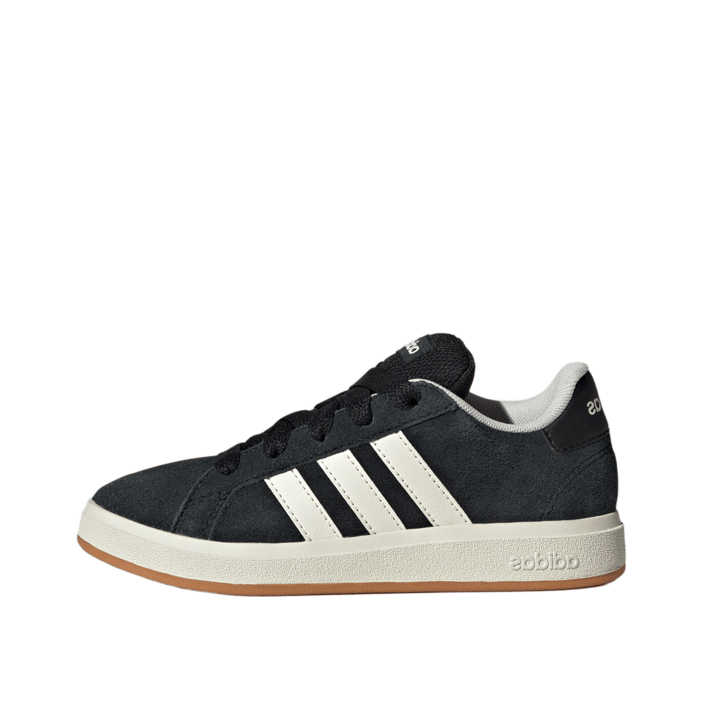 Adidas Grand Court 00s "Core Black / Off White / Gum" | JH6178
