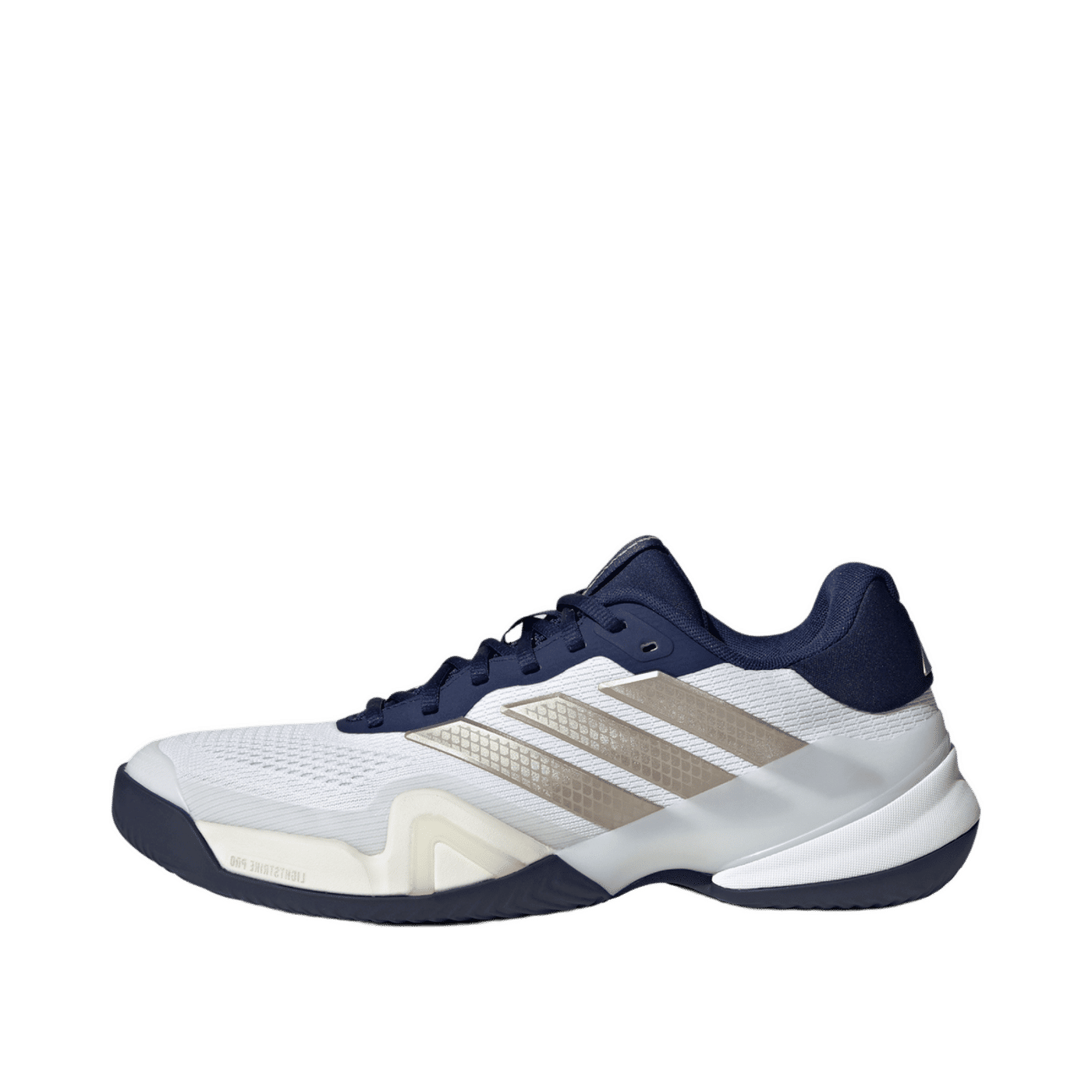 Adidas Barricade 14 "Cloud White / Cyber Metallic / Dark Blue" | JS4113