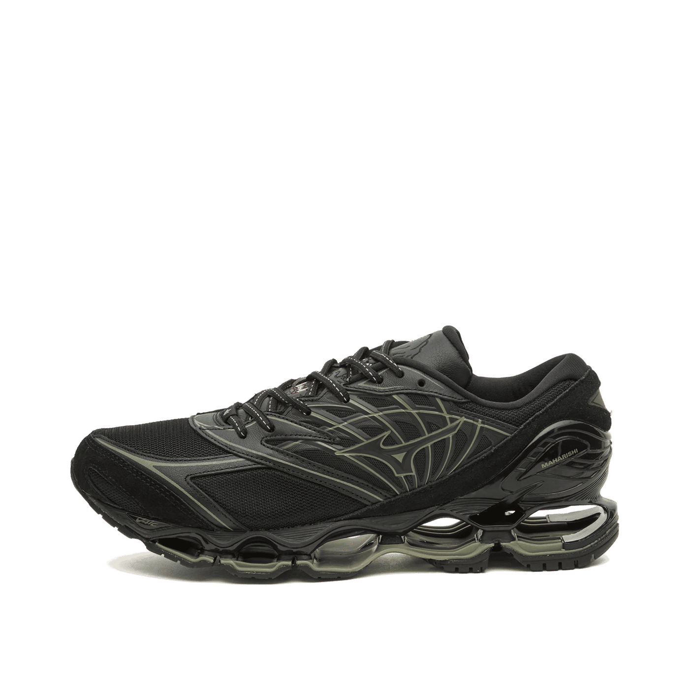 Mizuno x Maharishi Wave Prophecy LS "Black" | D1GD261701
