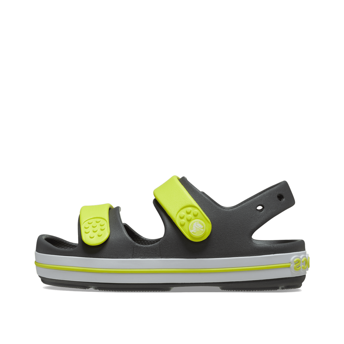 Crocs Toddler Crocband Cruiser "Slate Grey/Acidity" | 2094241NJ