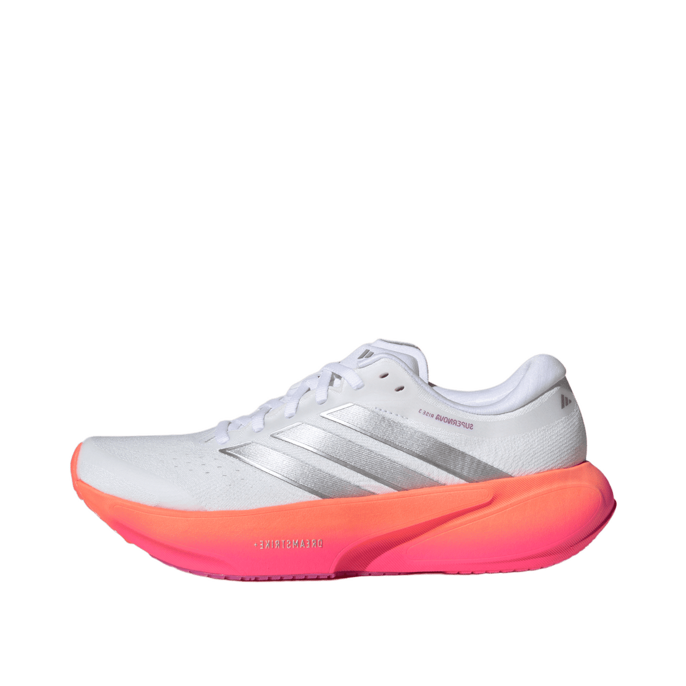 Adidas Supernova Rise 3 "Cloud White / Silver Metallic / Lucid Pink" | JR7375