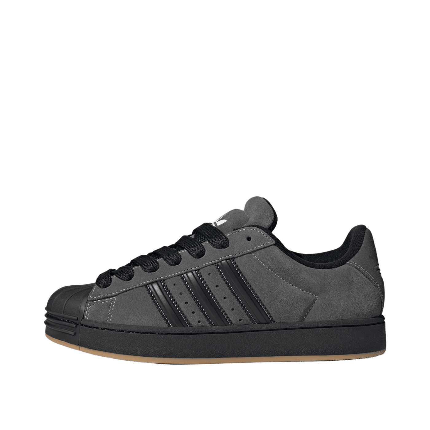 Adidas Superstar St "Grey Five / Core Black / Gum4" | KI4208