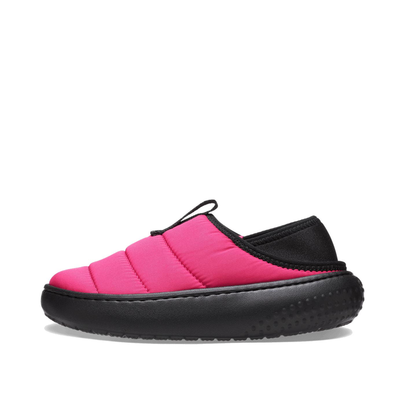 Crocs Classic Puff Moc Kids Clog "Dragon Fruit/Multi" | 2105896ZT