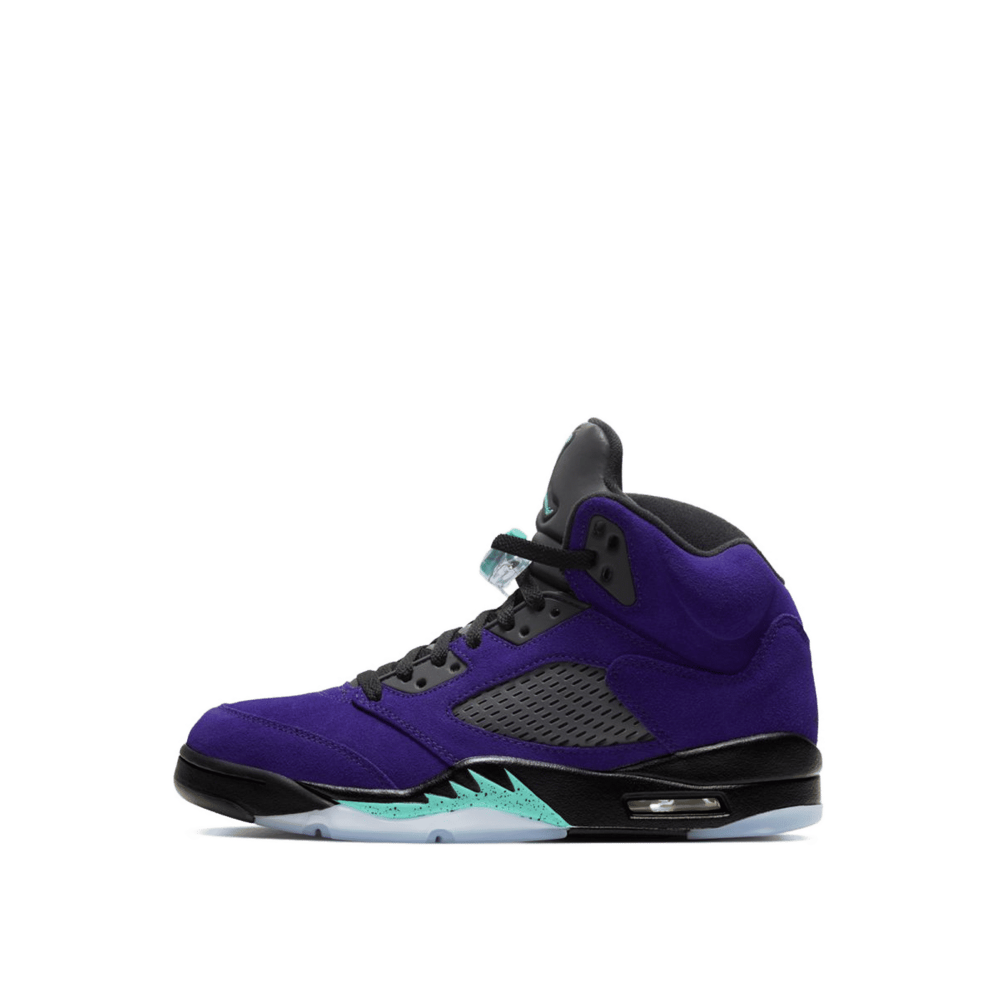 Air Jordan 5 Retro "Grape Ice/Black/Clear/New Emerald" | 136027-500