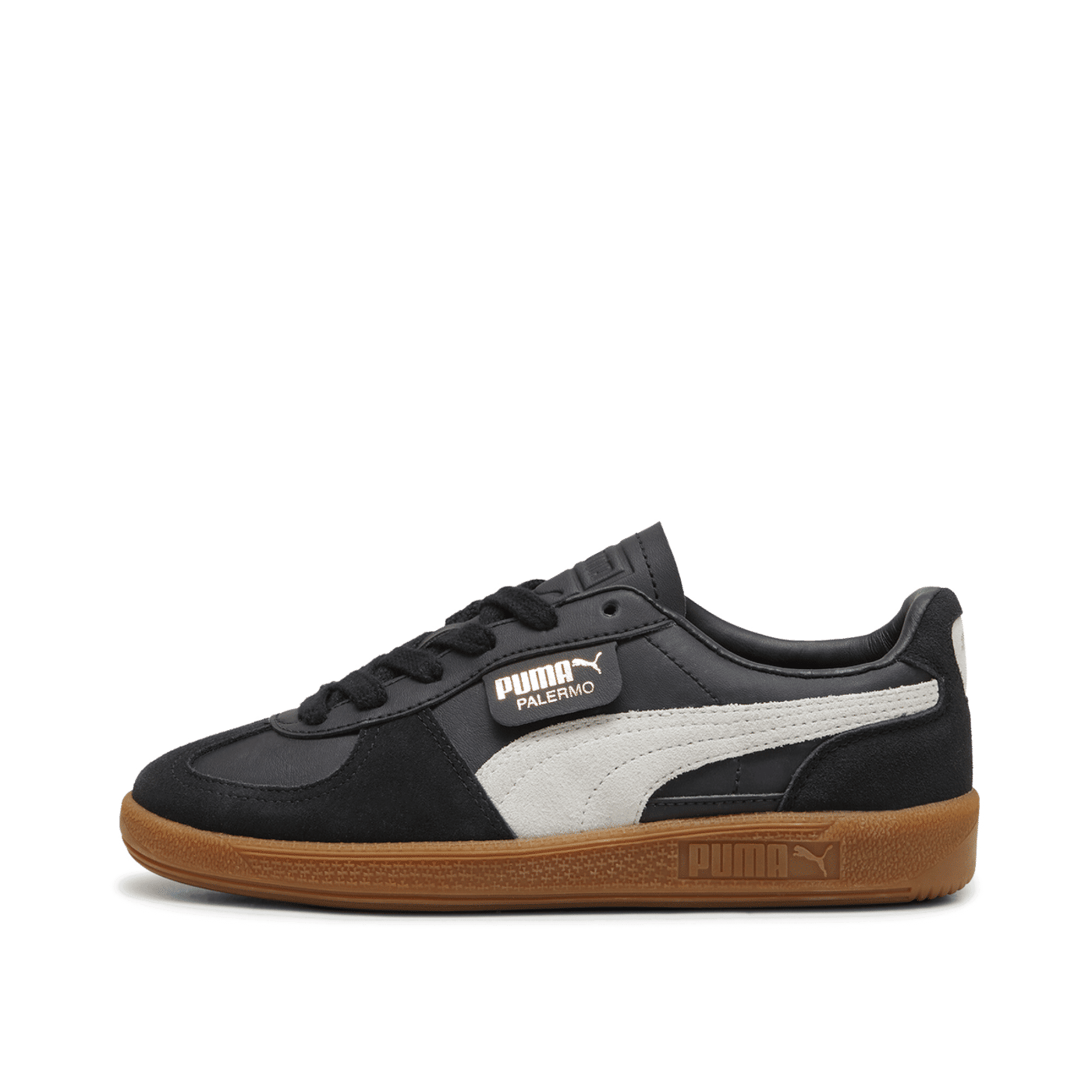 Puma Palermo "Black/Feather Gray/Gum" | 397275-03