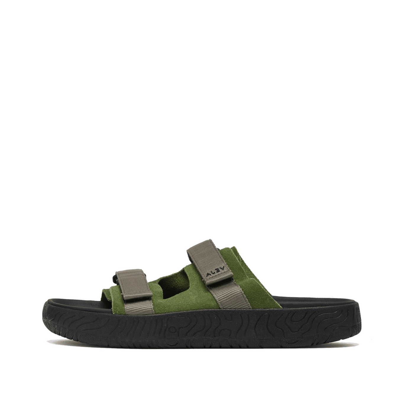 Veja Arpoador Suede Slide "Green" | AP3221037B