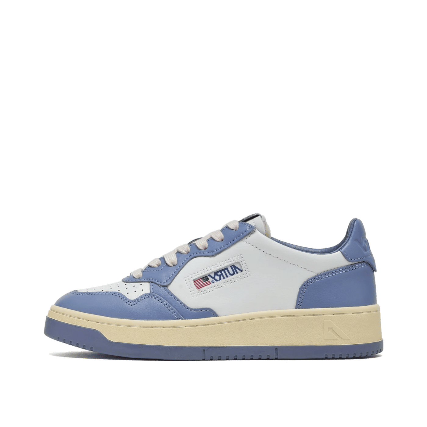 Autry Medalist Low Leather "Blue/White" | AULWWB62