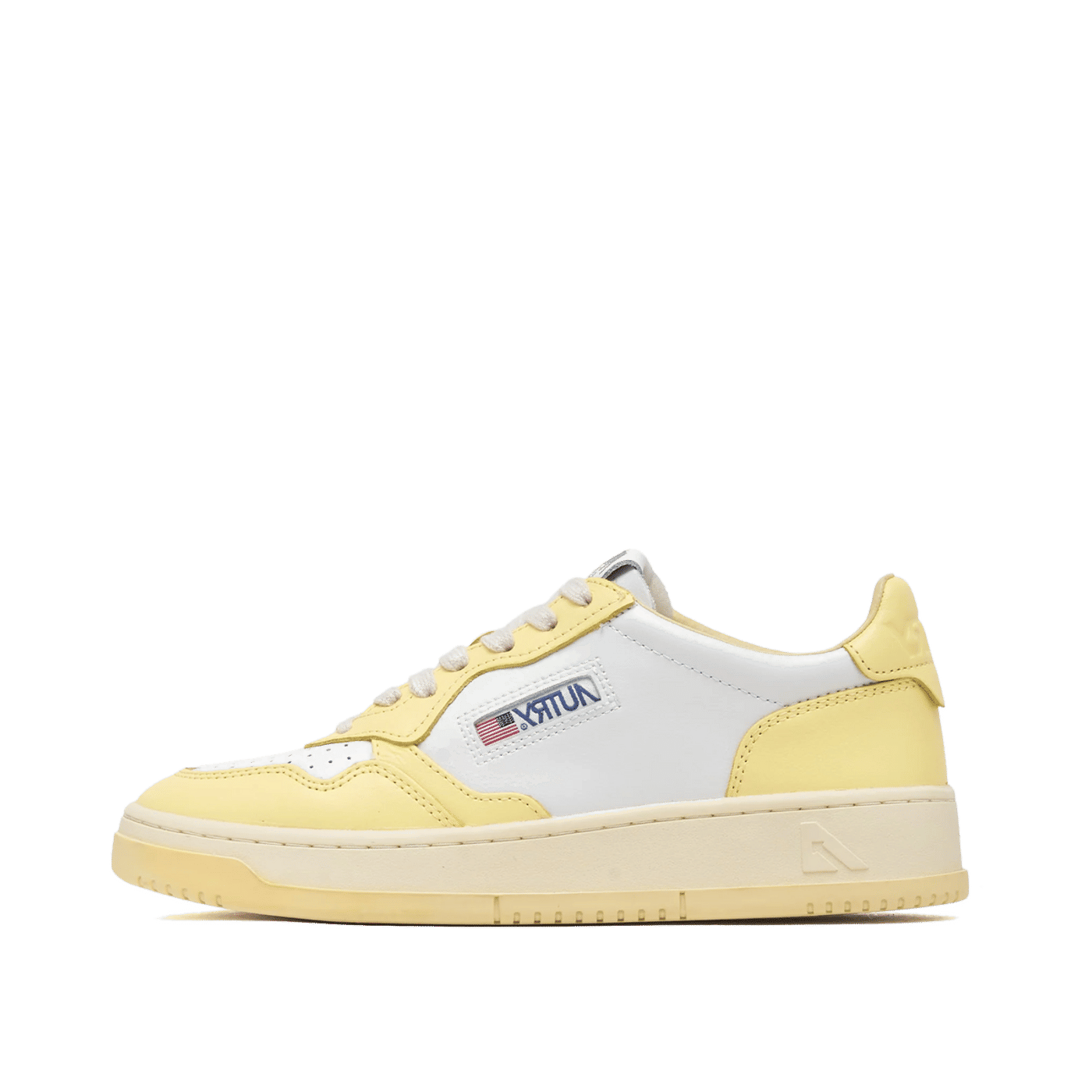 Autry Medalist Low Leather Wmns "Yellow" | AULWWB63