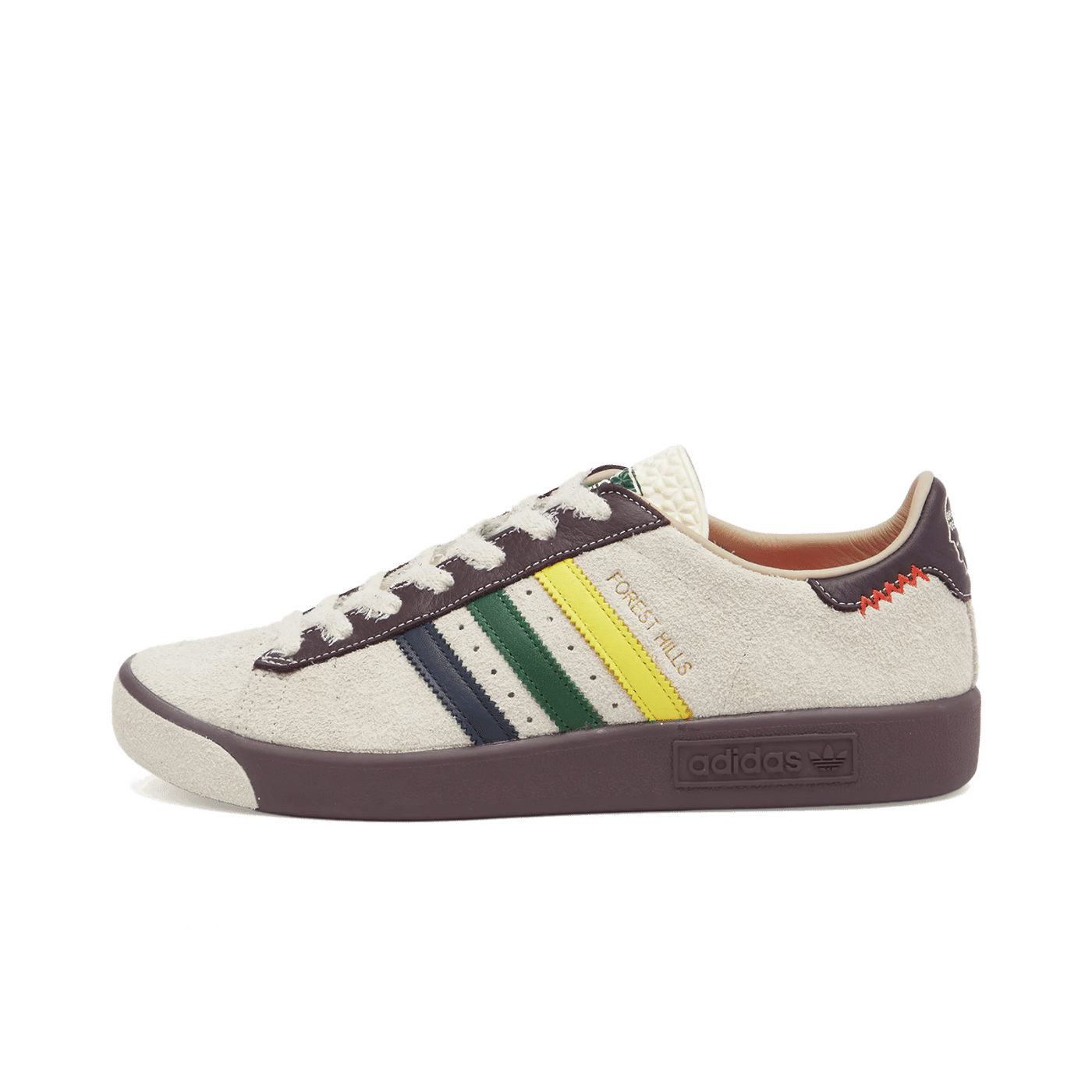 adidas x Brain Dead Forrest Hills "Beige / Brown / Multi" | JR7943