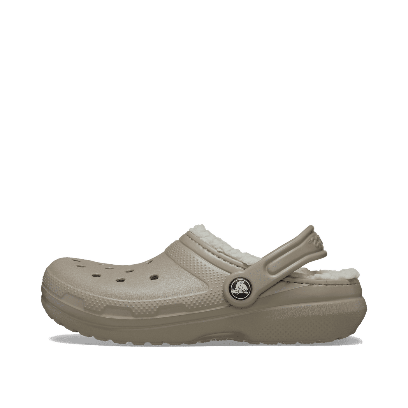 Crocs Classic Lined Klompen Kinder Mushroom / Bone 33