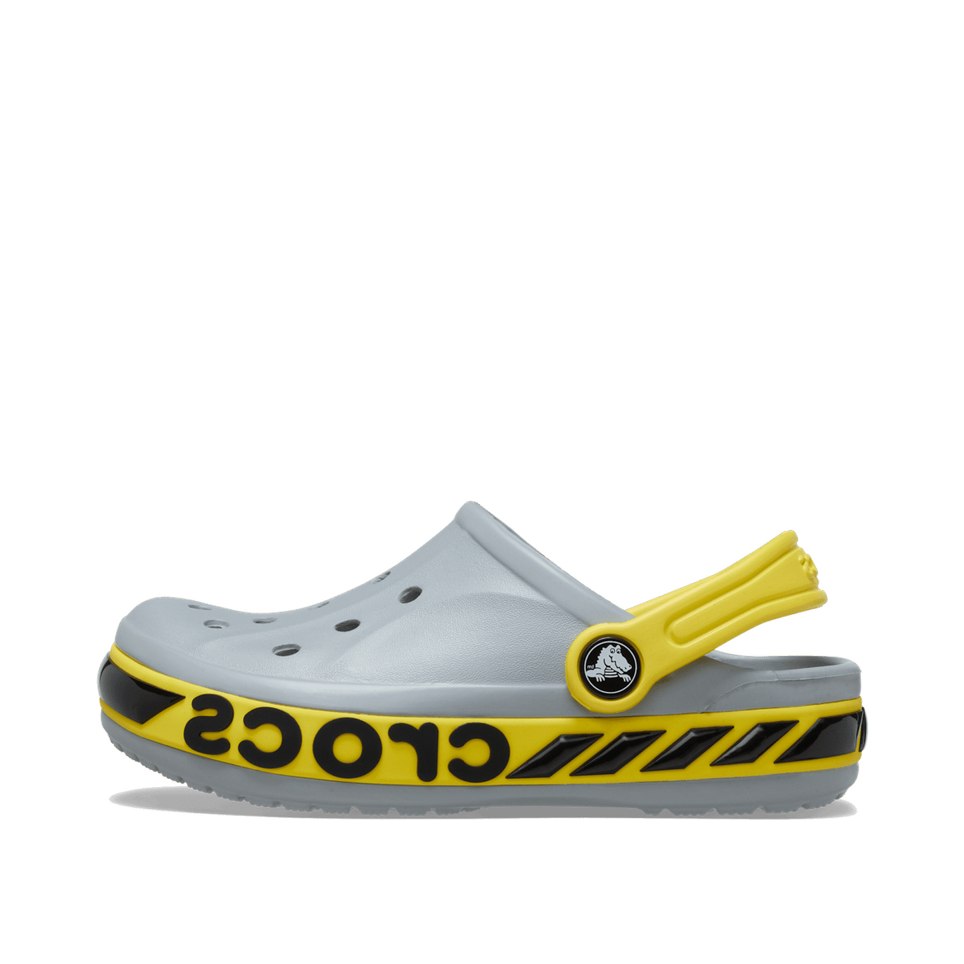 Crocs Bayaband Racer Band Clog "Light Grey" | 211073007