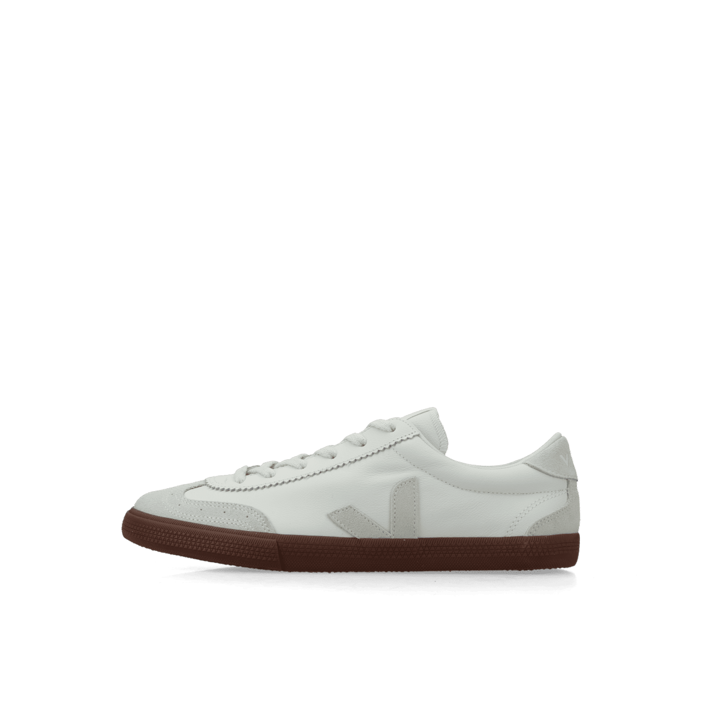 VEJA Volley O.T. Leather "White / Natural / Bark" | VO2021383