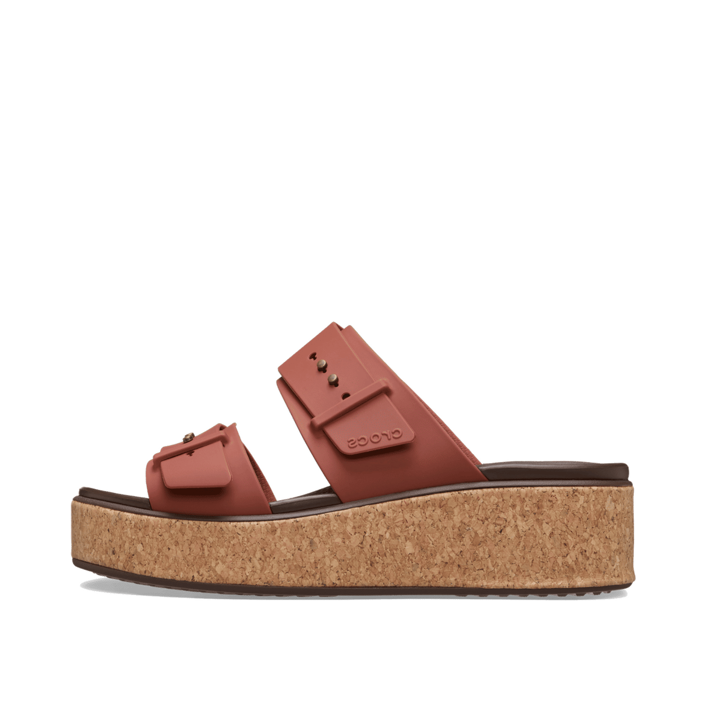 Crocs Brooklyn Cork Buckle "Rust" | 211252862