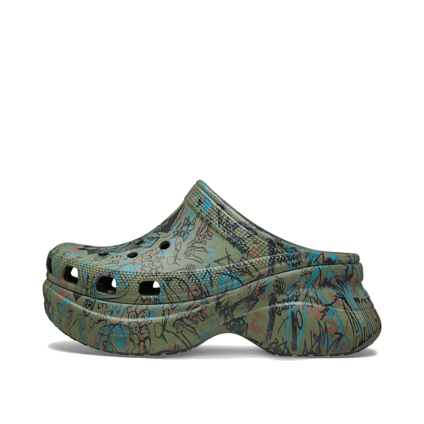 Crocs Mowalola x Bae Clog "Forest" | 2110783UR