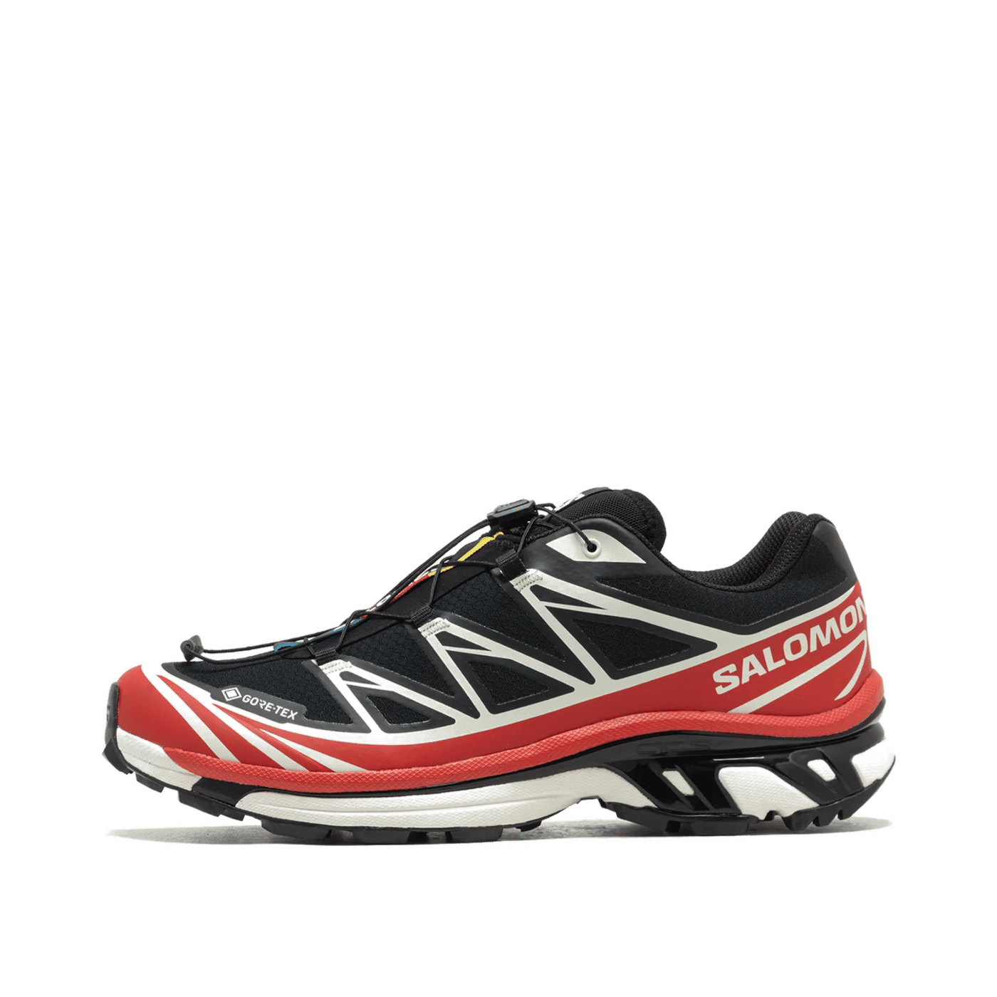Salomon XT-6 GTX "Black/Flame Scarlet/Vanilla" | L47974900