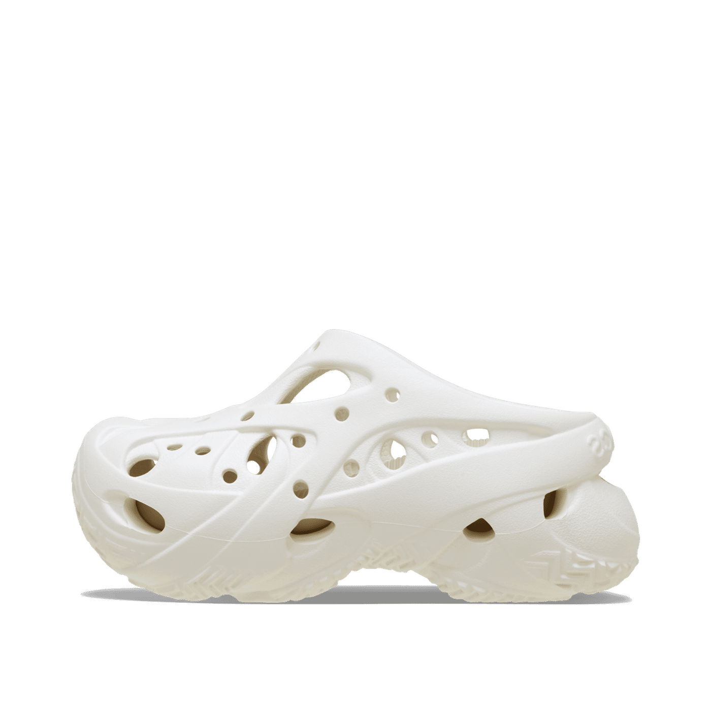 Crocs Caged Klompen Women's Clog "Chalk" | 2111410WV