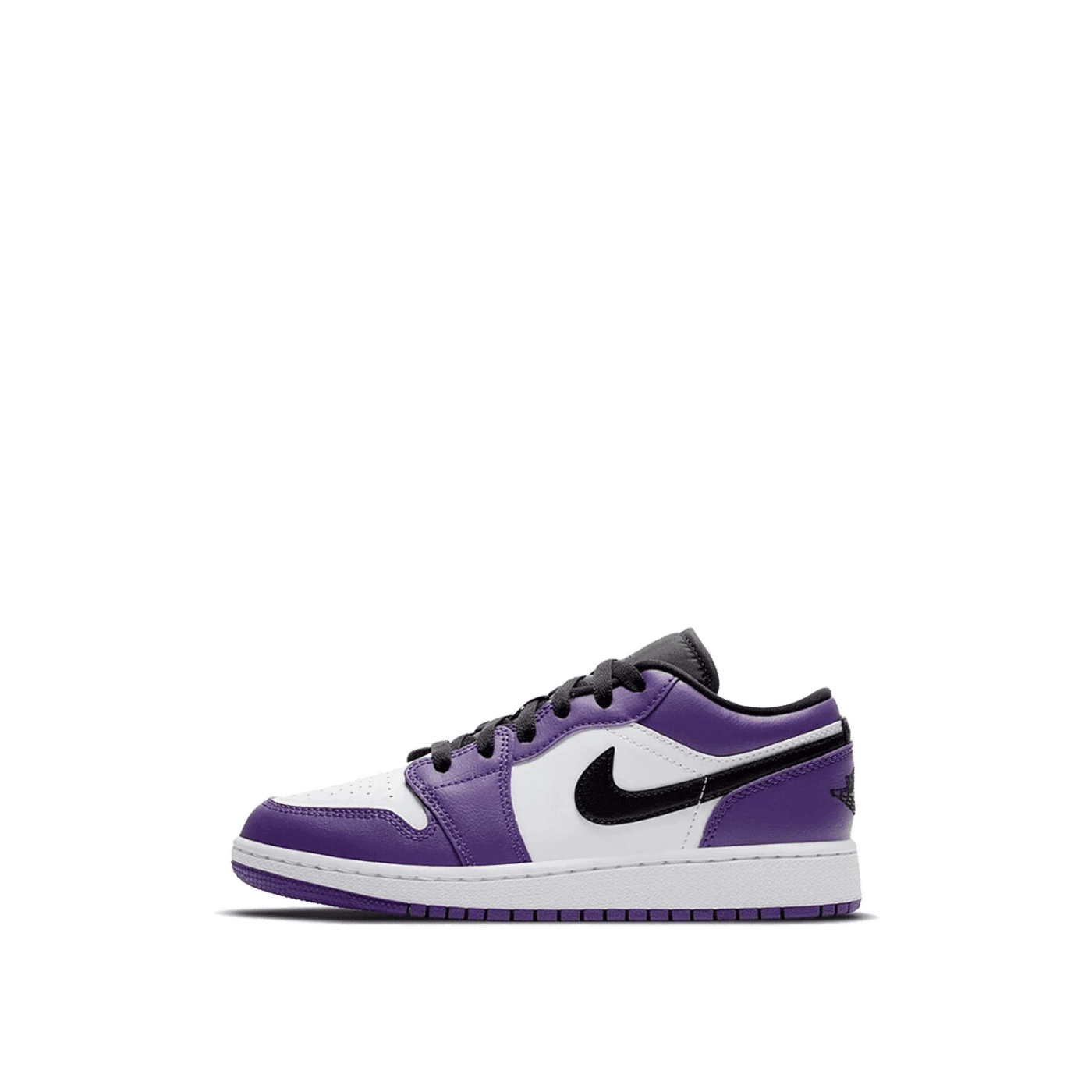 Air Jordan 1 Low "Court Purple/White" (GS) | 553560-500