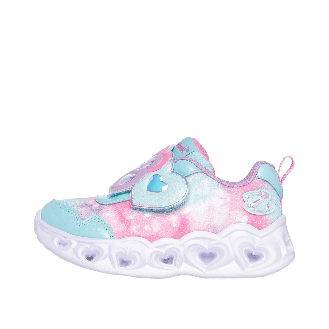 Skechers Heart Lights - Lovin Reflection "Turquoise/Lavender" | 302693NTQLV
