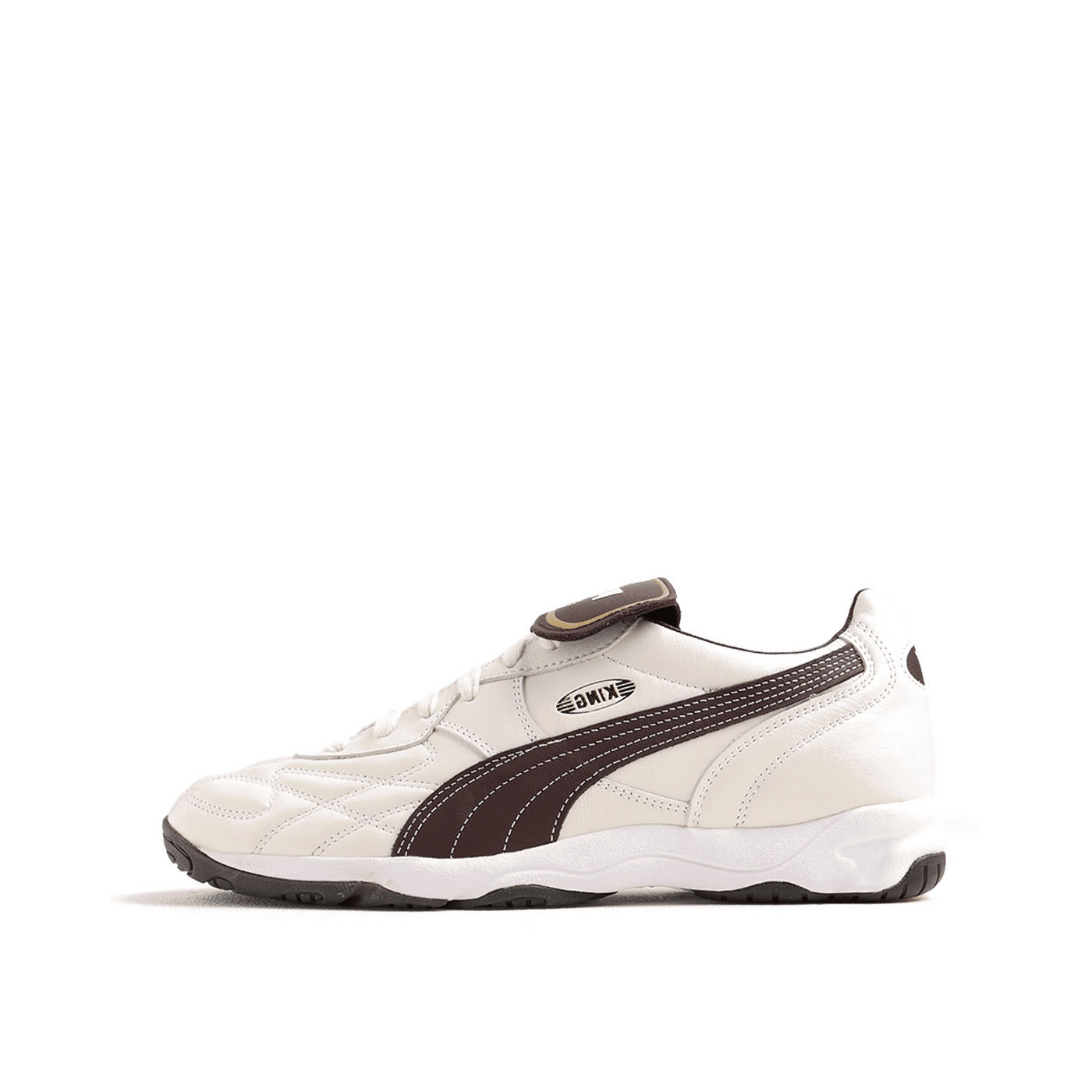 Puma King "Warm White/Chocolate Brown" | 401683-18