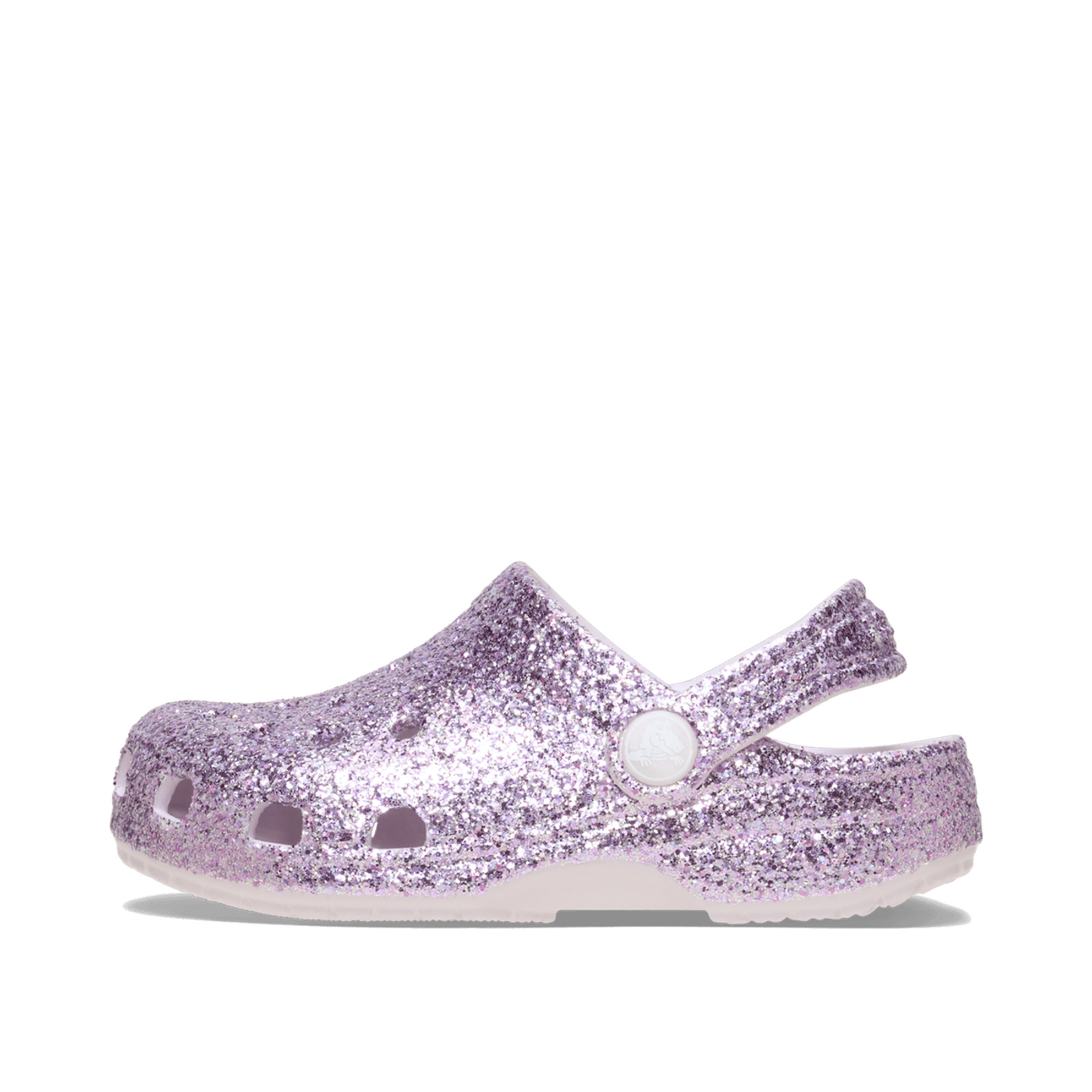 Crocs Toddler Classic Chunky Glitter Clog "Grape Ice" | 2119405DK