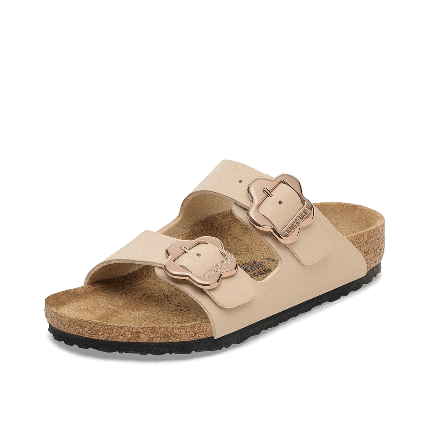 Birkenstock Arizona Flower Buckle Kids "Light Brown" | 1030439