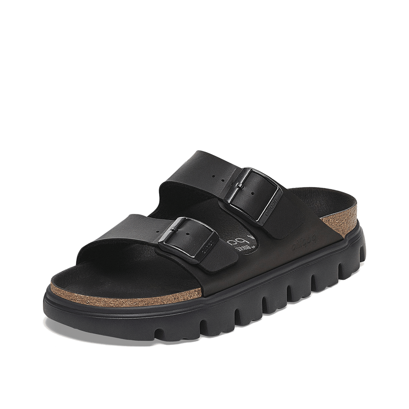 Birkenstock Arizona Chunky Birko-Flor Narrow Fit "Black" | 1029077