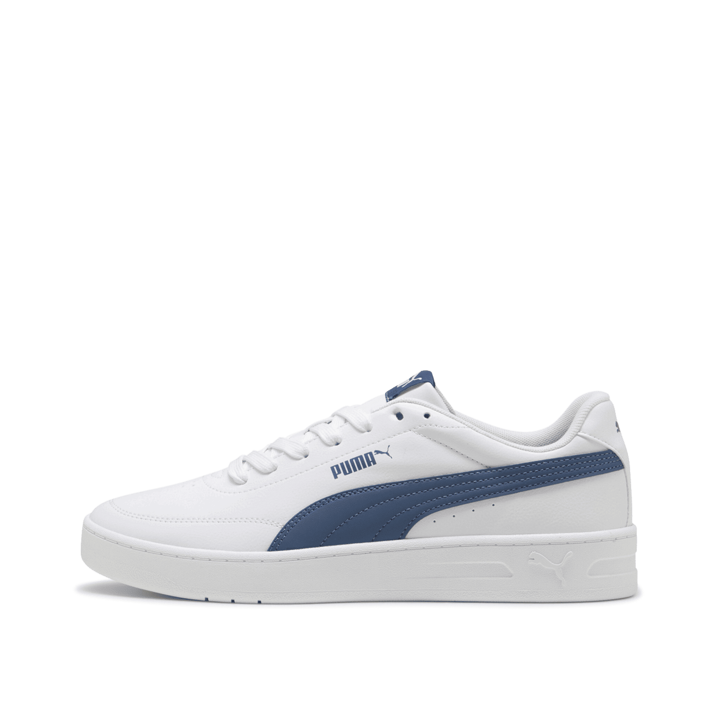 PUMA Court Classic Clean "White/Dark Indigo" | 402223-13
