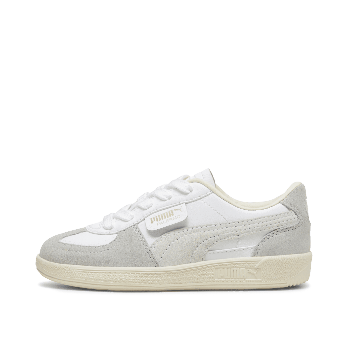 PUMA Palermo "White/Cool Light Gray/Sugared Almond" | 397276-02