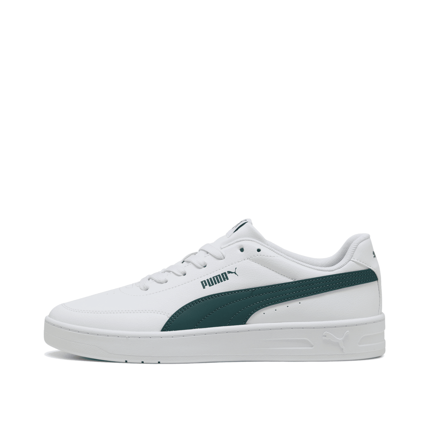PUMA Court Classic Clean "White/Varsity Green" | 402223-05