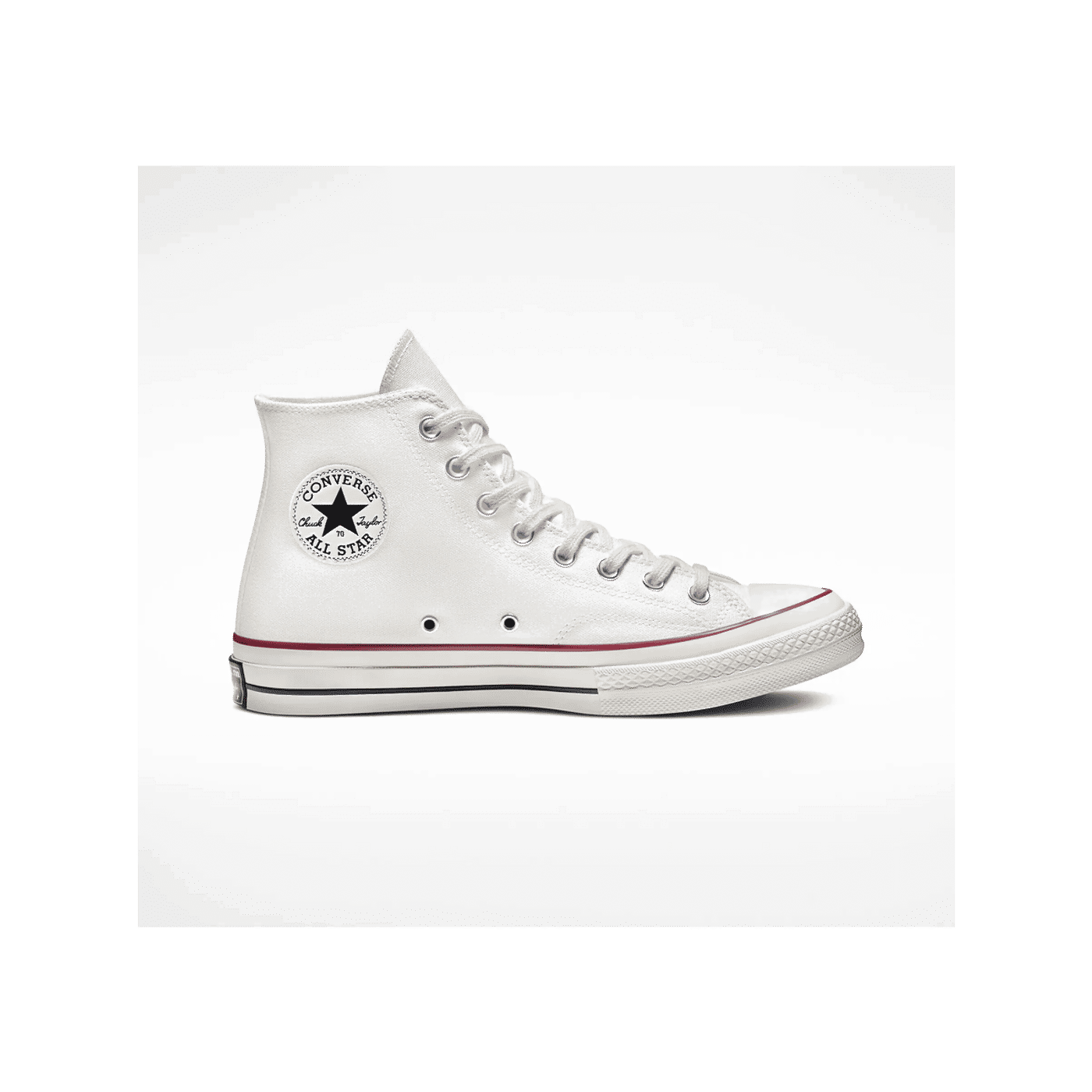 Converse Chuck Taylor All Star 70 Hi "White/Garnet/Egret" | 162056C