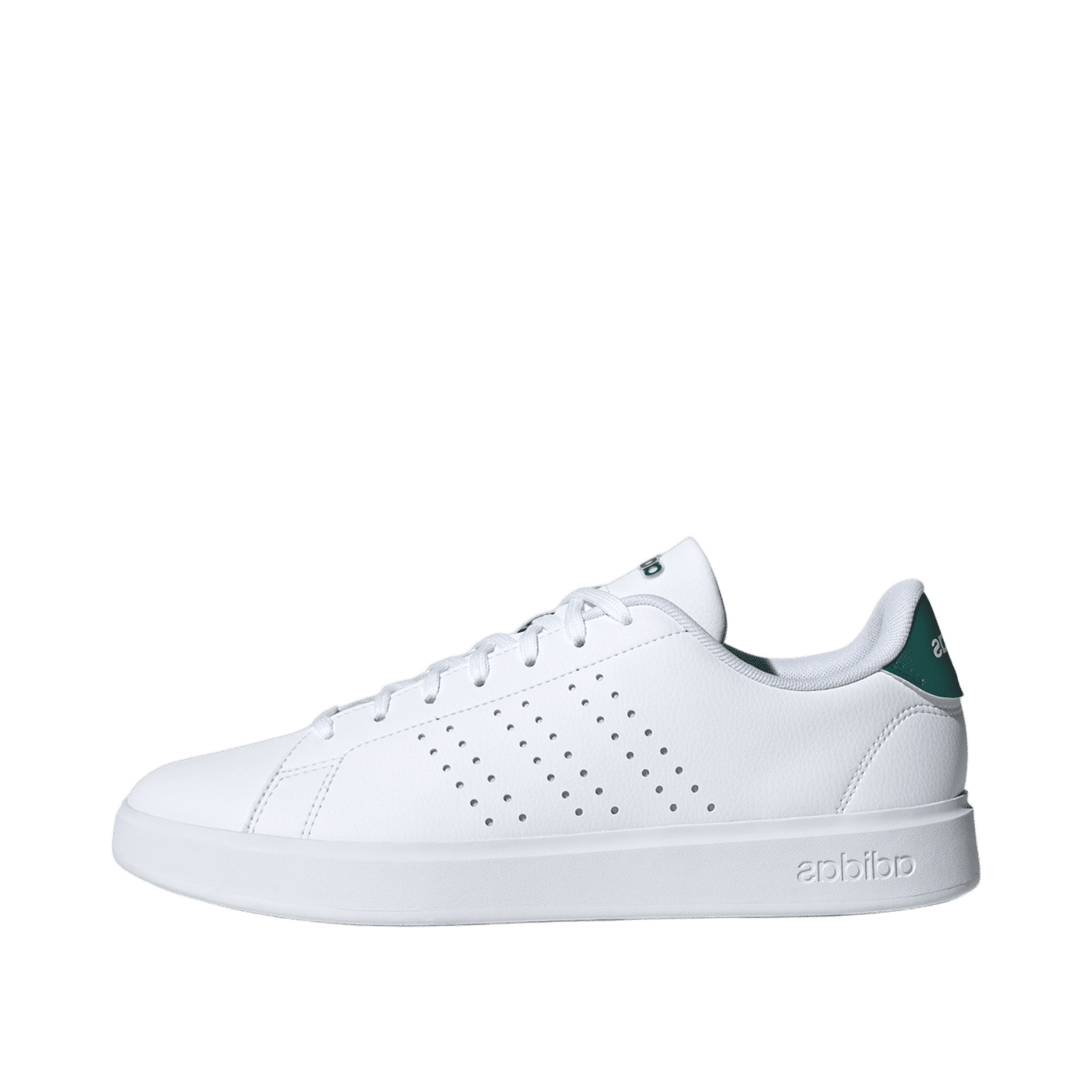 Adidas Advantage 2.0 "Cloud White / Core Black / Collegiate Green" | IG9166