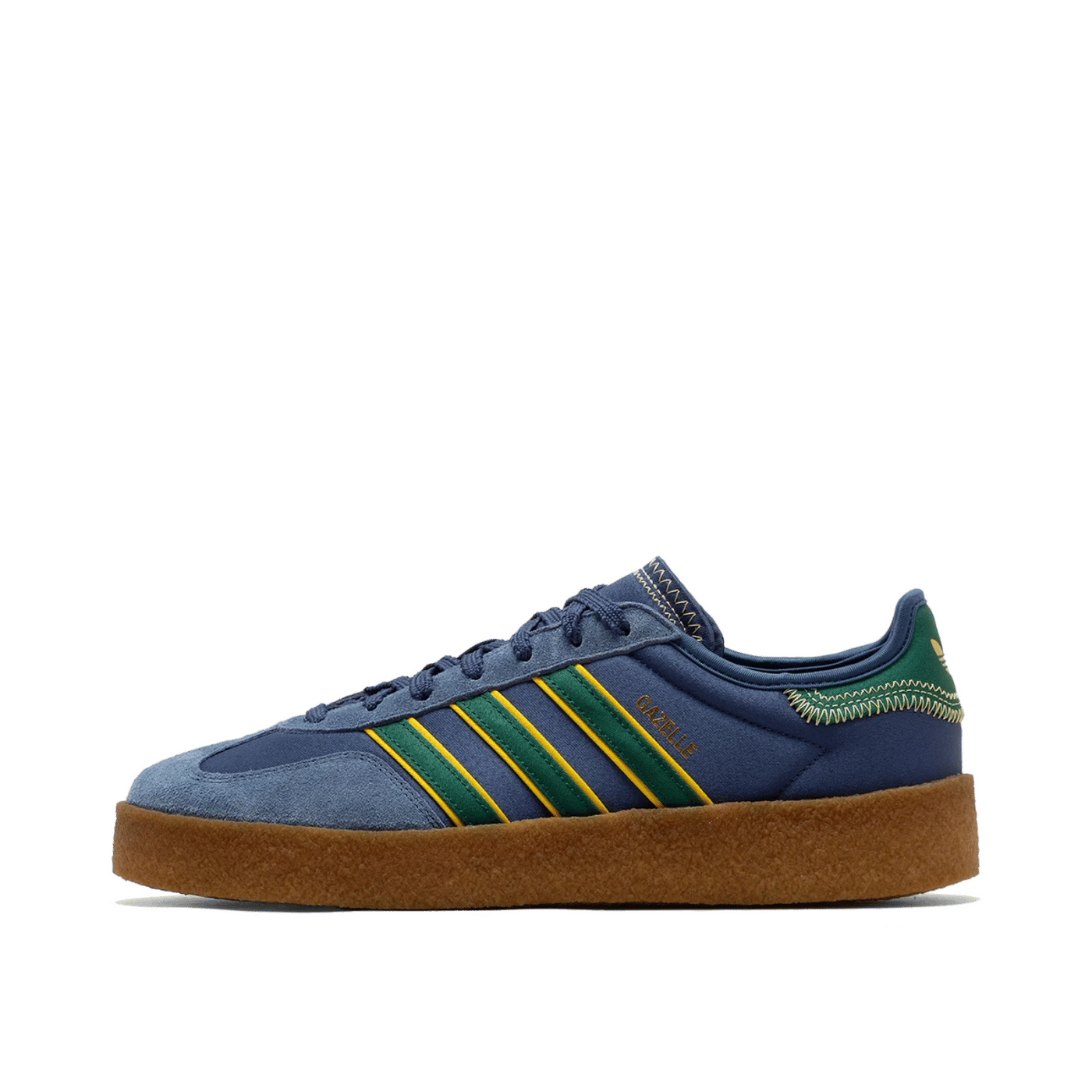 adidas Gazelle S x CLOT by Edison Chen "Night Marine/Collegiate Green/Hazy Yellow" | JR5408