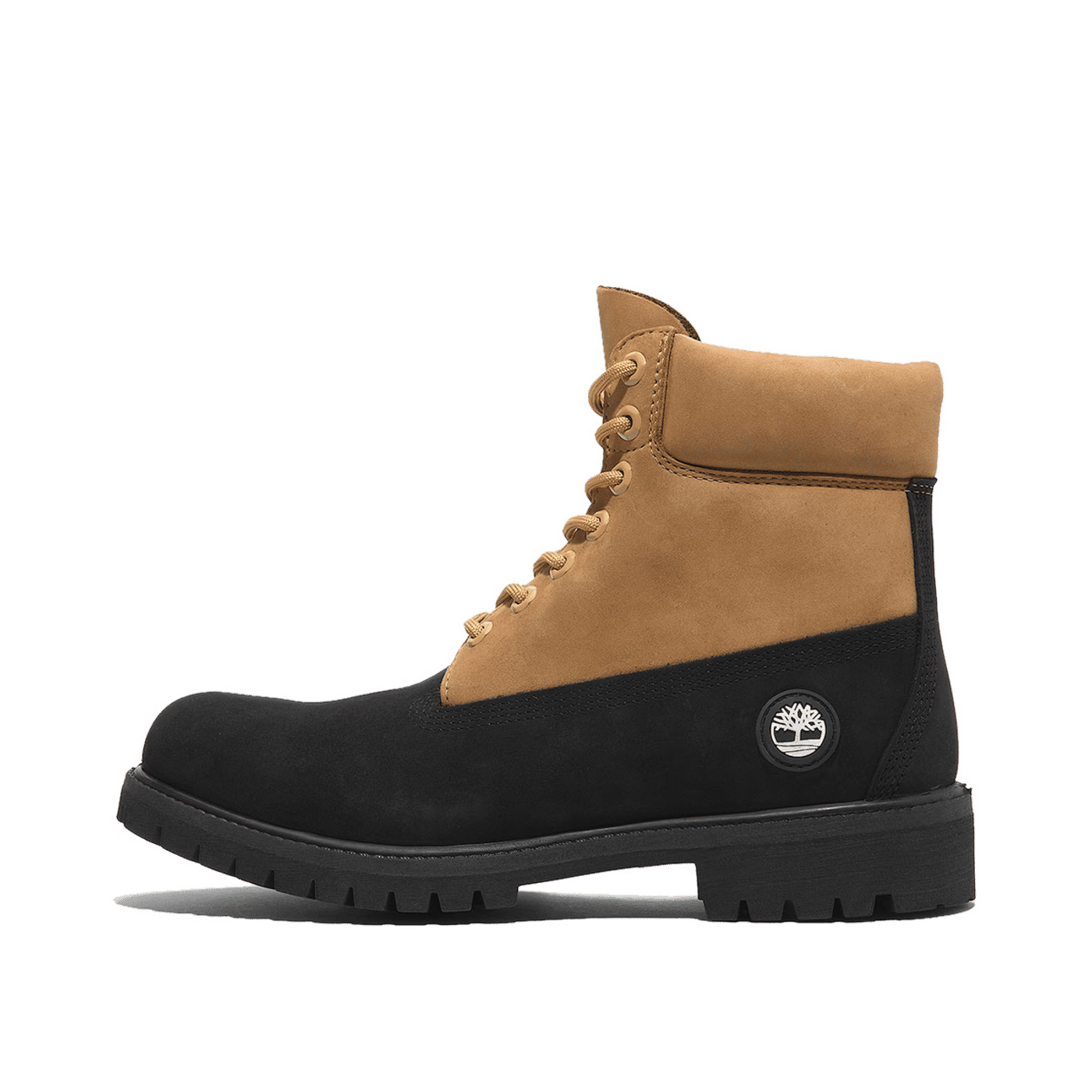 Timberland 6 In Premium WP "Black Nubuck/Wheat" | A2P6WEMJ
