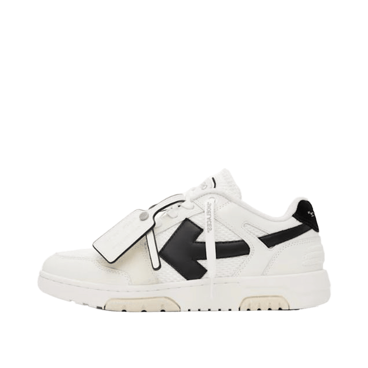 Off-White Slim Out Of Office "Wit/Zwart" | OMIA243C99LEA0020110