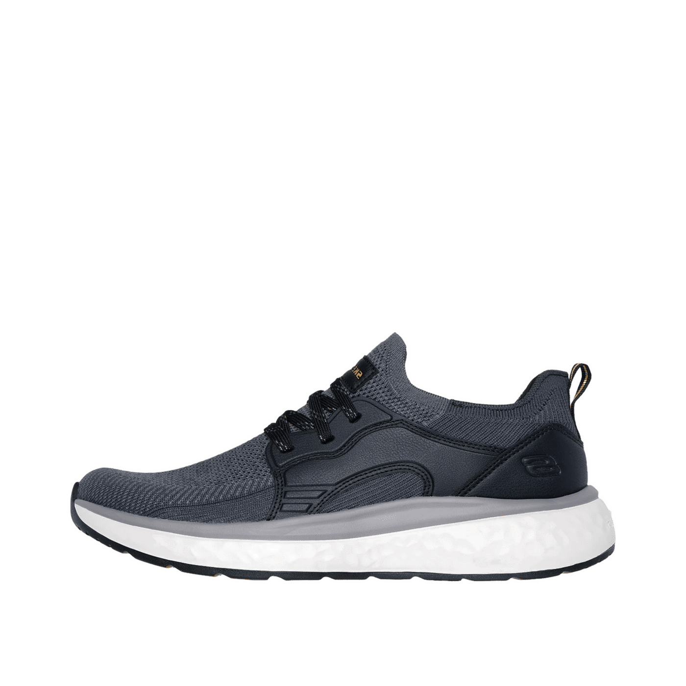 Skechers Relaxed Fit Lancer - Dalton "Black/Grey" | 210986BKGY