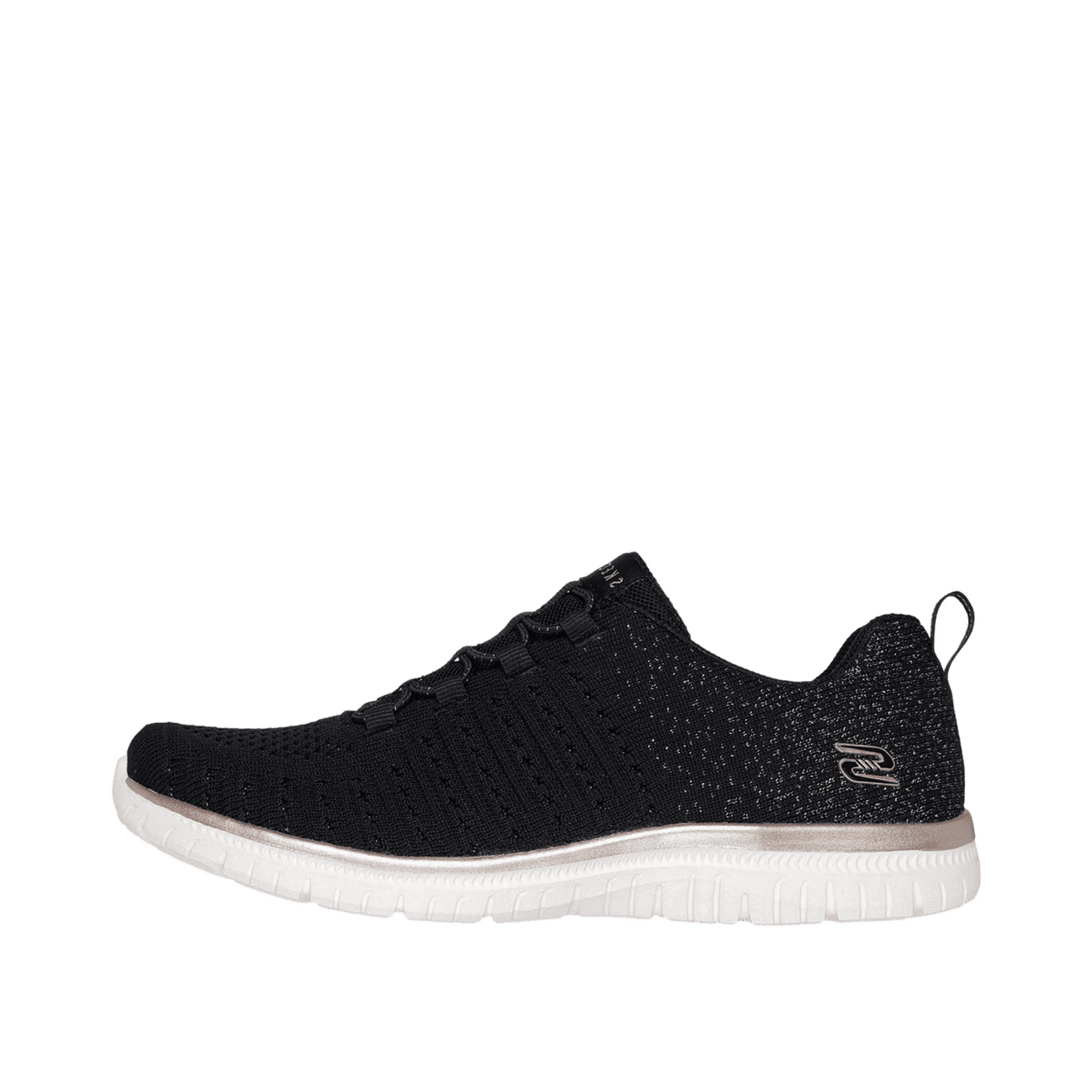 Skechers Virtue - Lucent CM "Black/Pink Gold" | 104424WBKRG