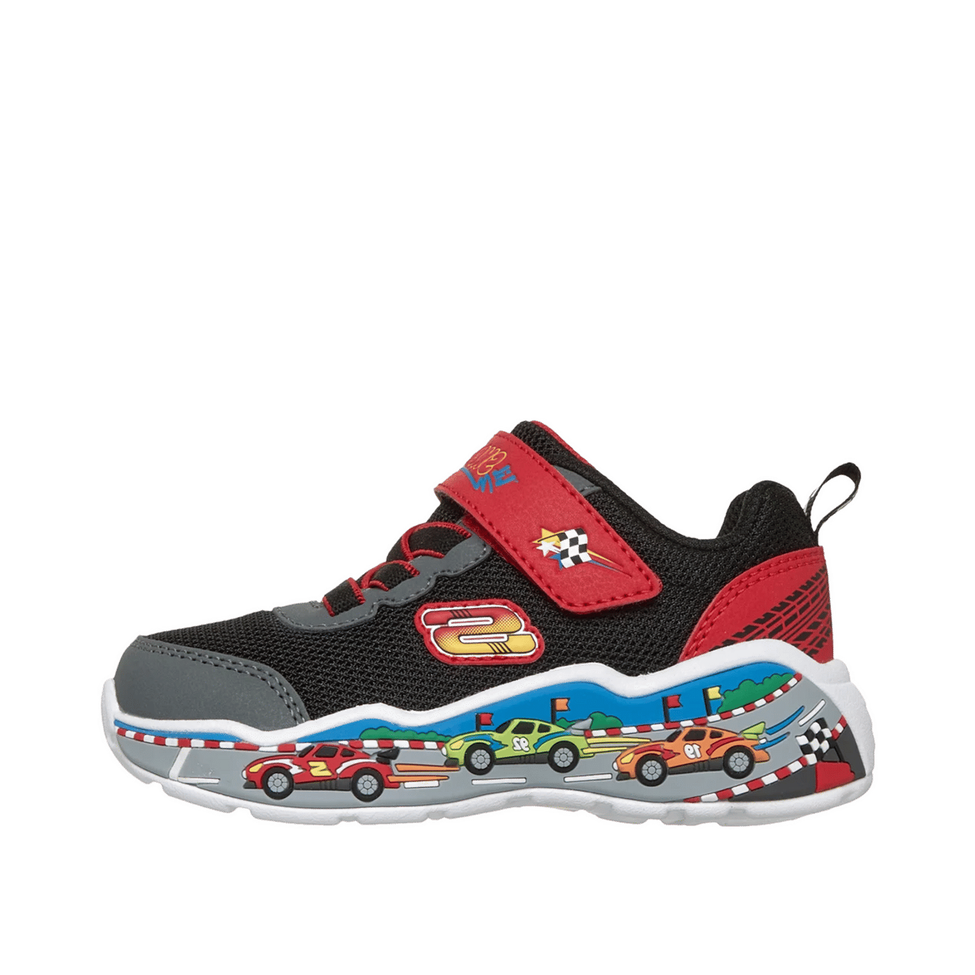 Skechers Play Scene CM "Black/Red" | 407312NBKRD