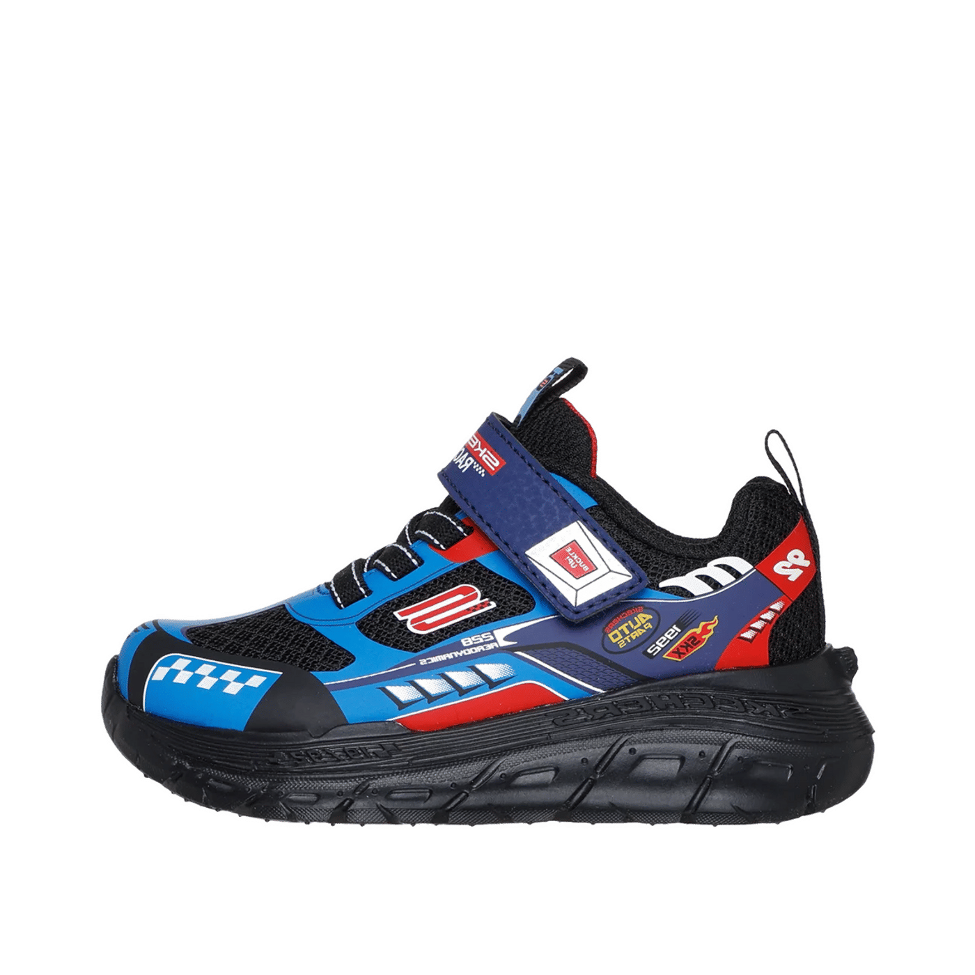Skechers Skech Tracks "Blue/Red" | 402303NBLRD