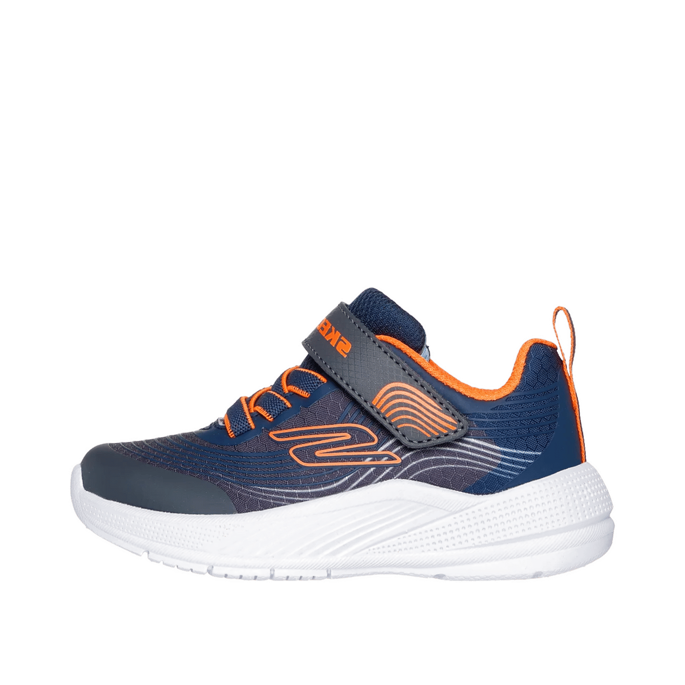 Skechers Microspec Advance "Navy/Orange" | 403926NNVOR