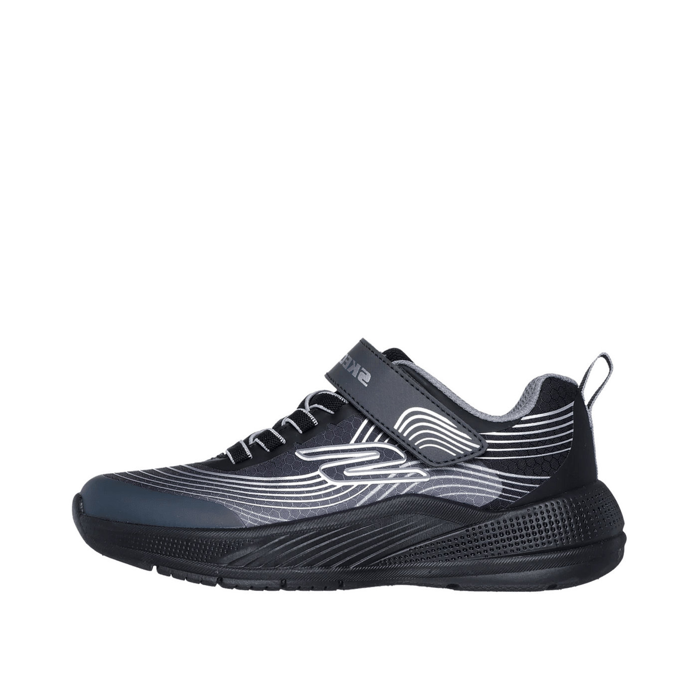 Skechers Microspec Advance "Black/Silver" | 403926LBKSL
