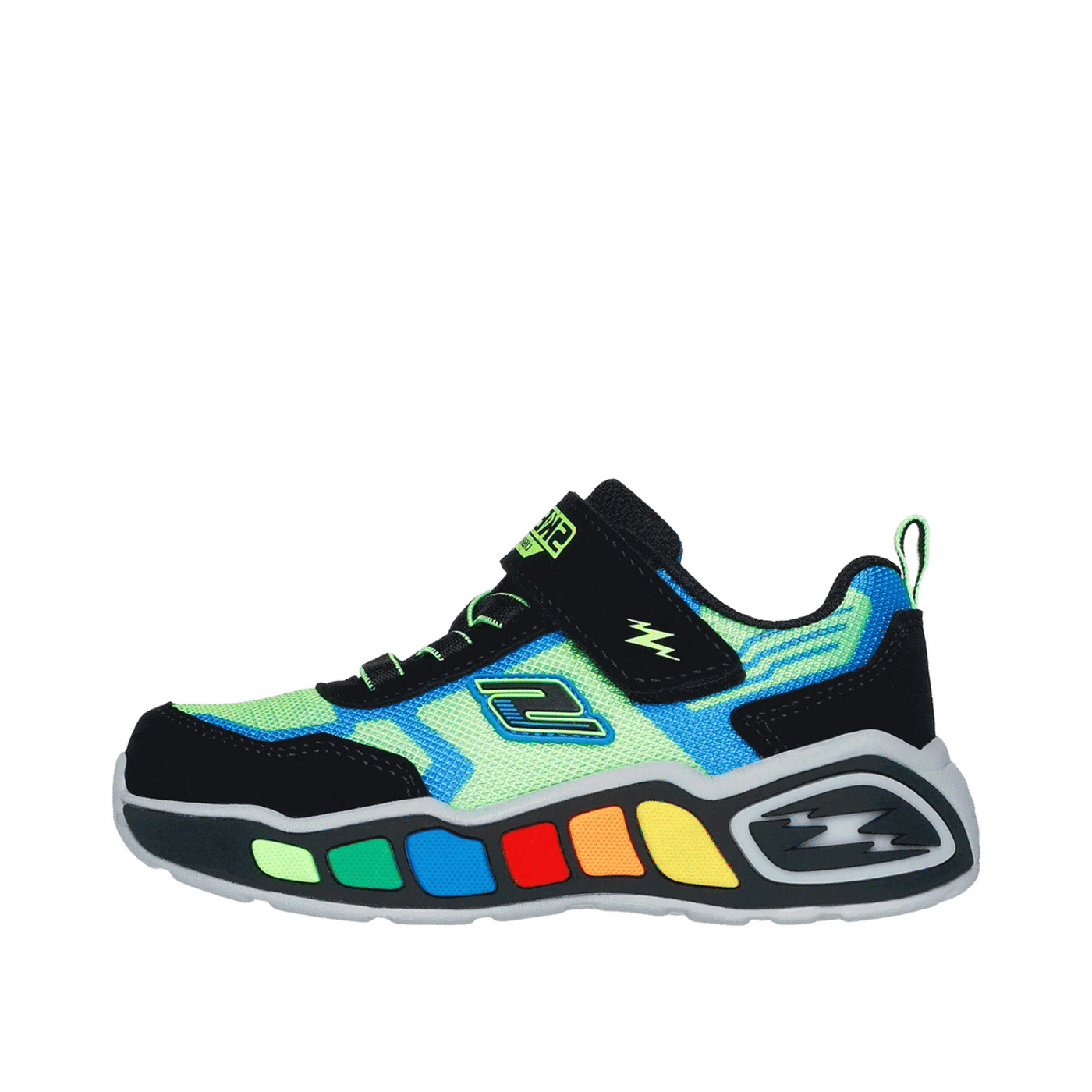 Skechers Play Scene - Storm Brights "Lime/Black" | 407606NLMBK