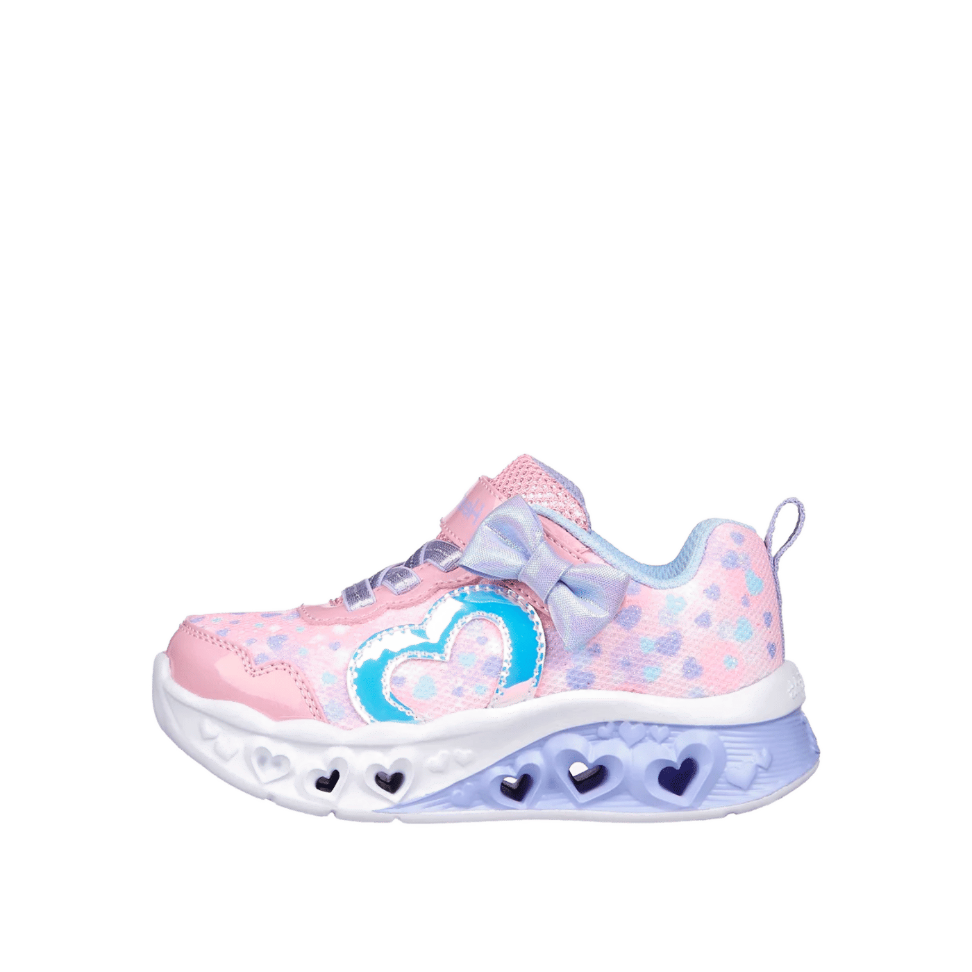 Skechers Flutter Heart Lights - Kind Spirit "Pink/Lavender" | 302691NPKLV
