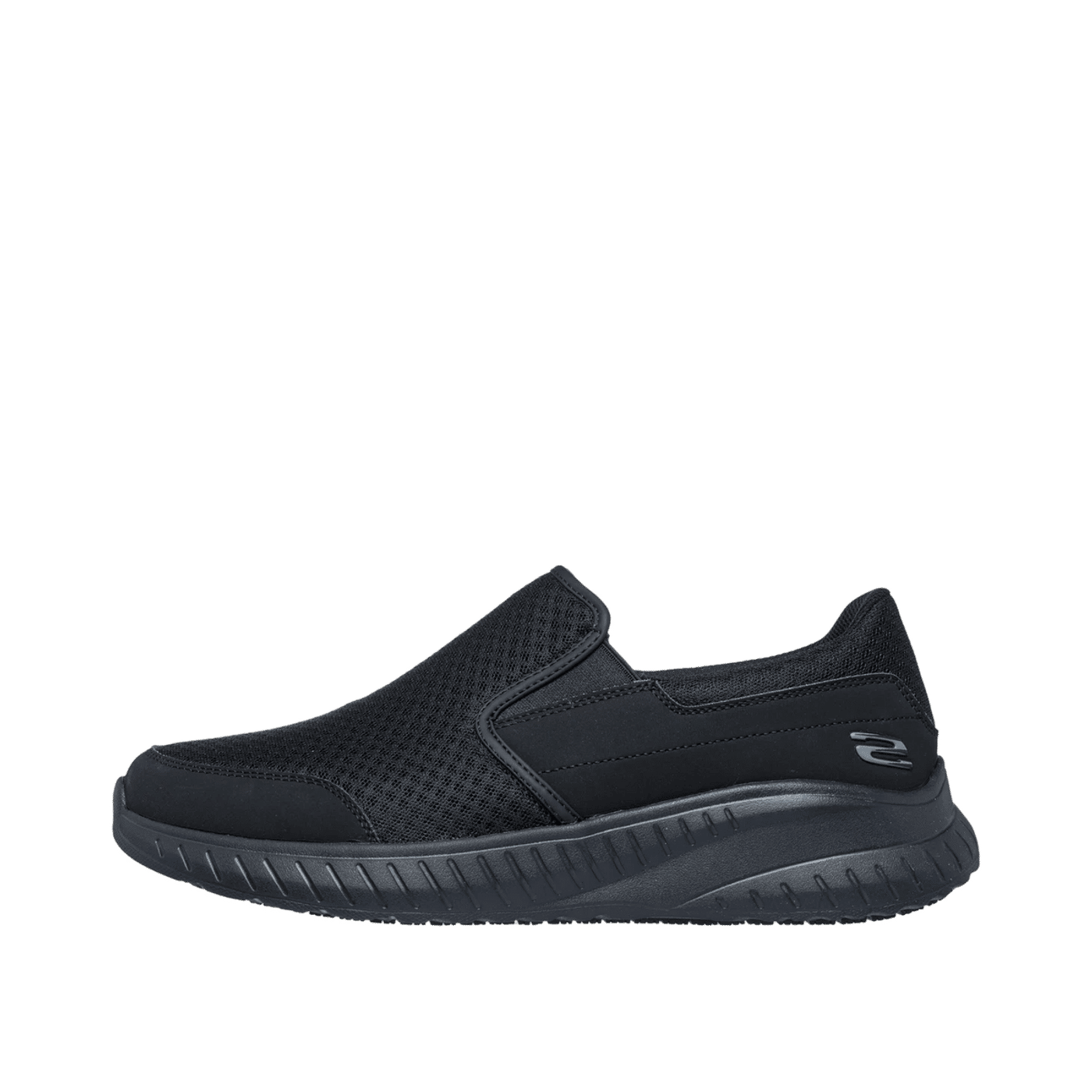 Skechers Work Relaxed Fit Squad Chaos SR "Black" | 200273ECBLK