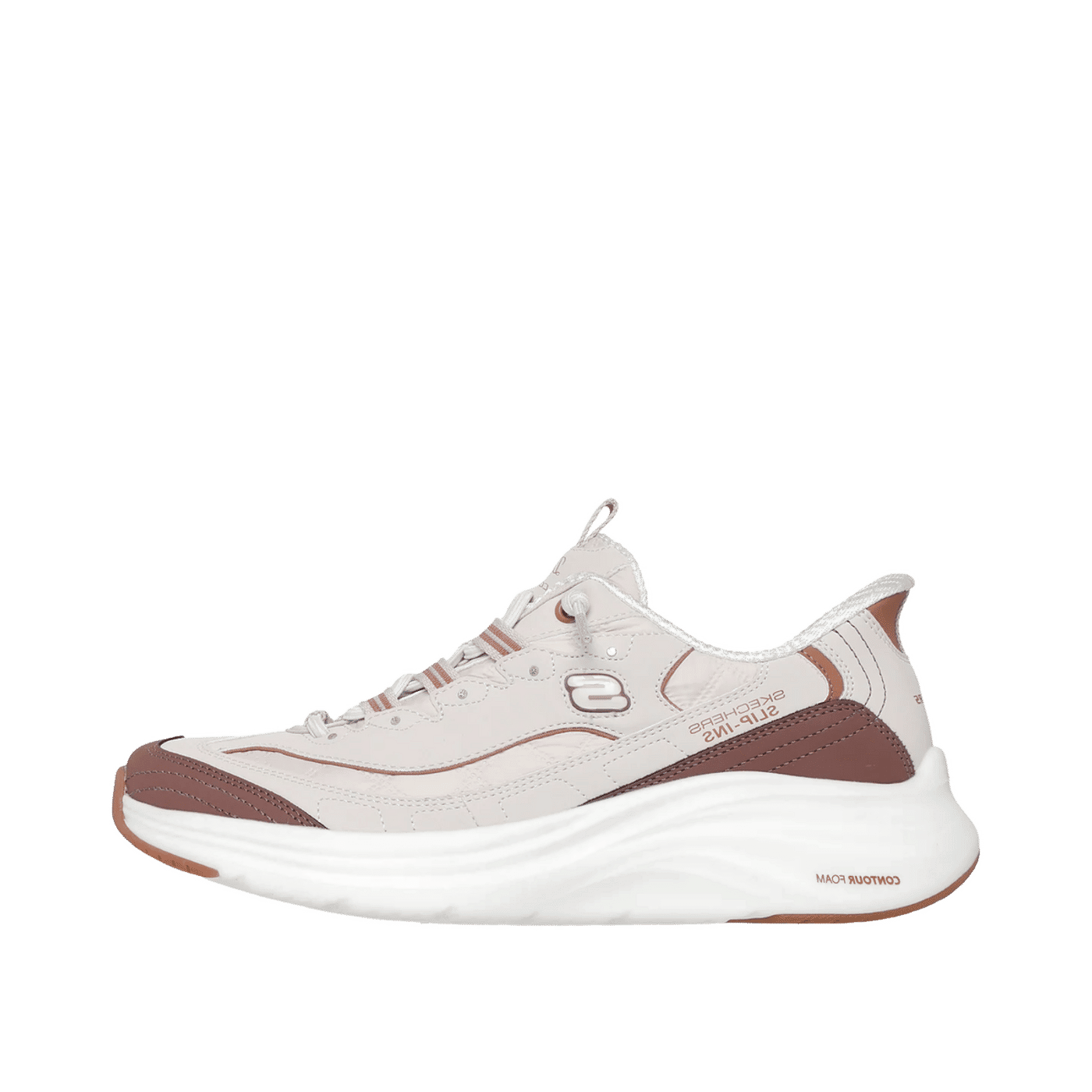 Skechers Contour Foam Cozy Fit Sweet Nostalgia "Natural/Brown" | 150412NTBR