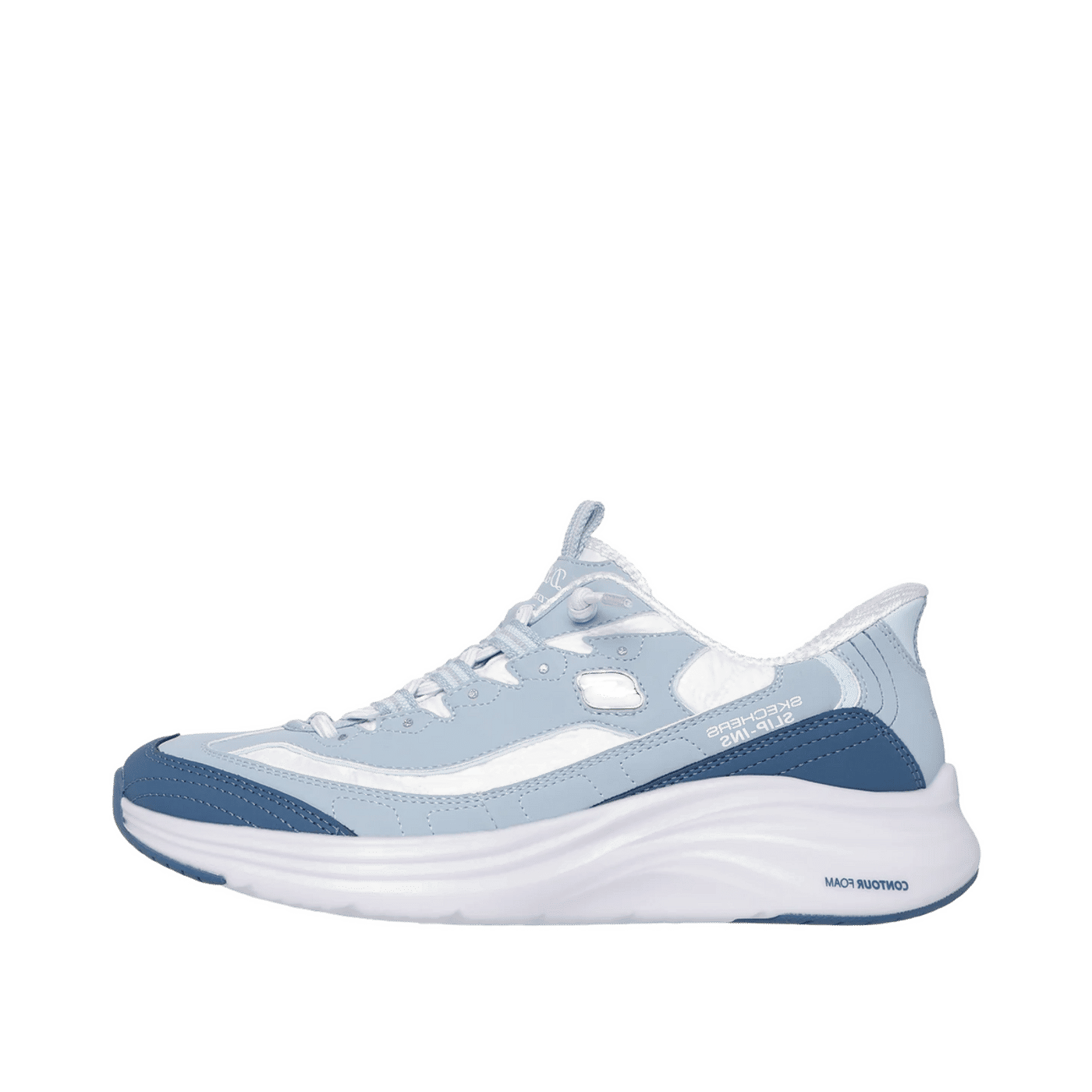 Skechers Slip-Ins Contour Foam "Light Blue" | 150412LTBL